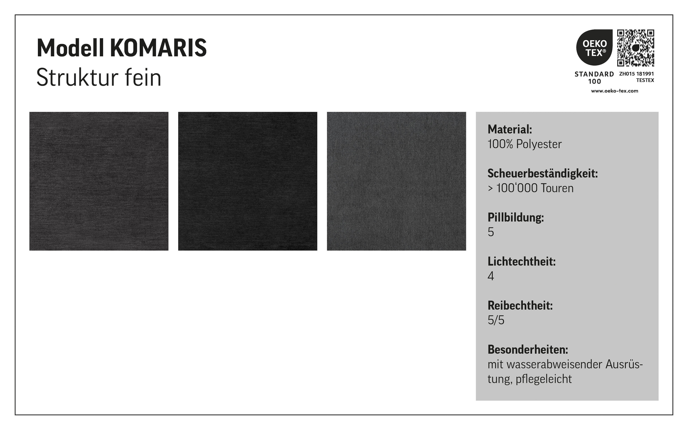COTTA Hocker »Komaris, B: 100 cm« individuell zu kombinieren