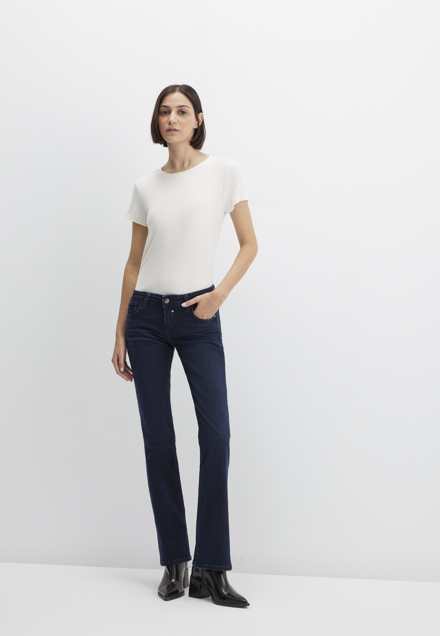 Mavi Bootcut-Jeans "BELLA MID-RISE" Bootcut Jeans günstig online kaufen