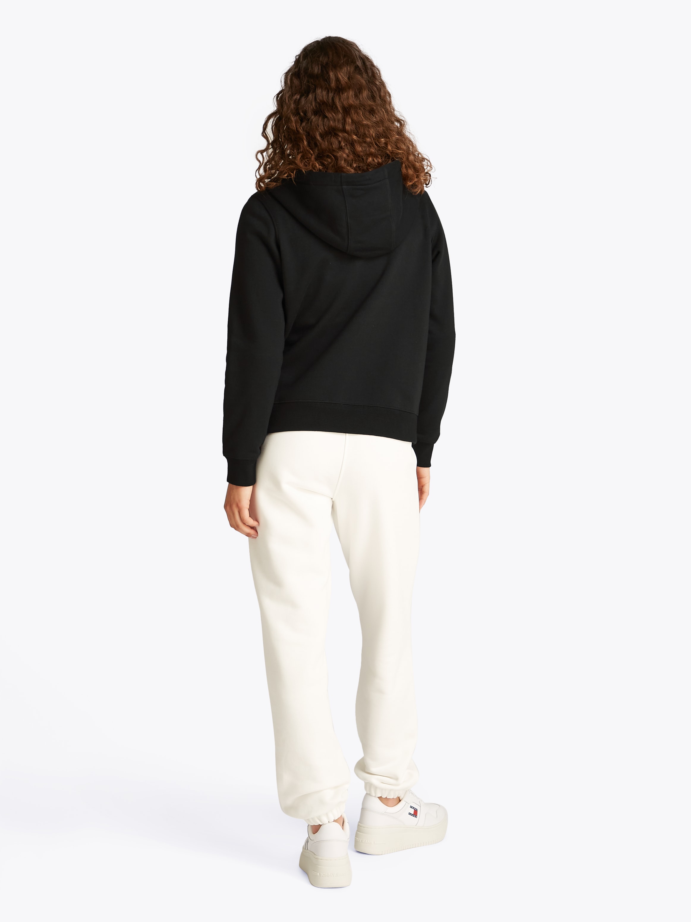 Tommy Jeans Sweatjacke »TJW REG S FLAG ZIP THRU«, mit Logostickerei