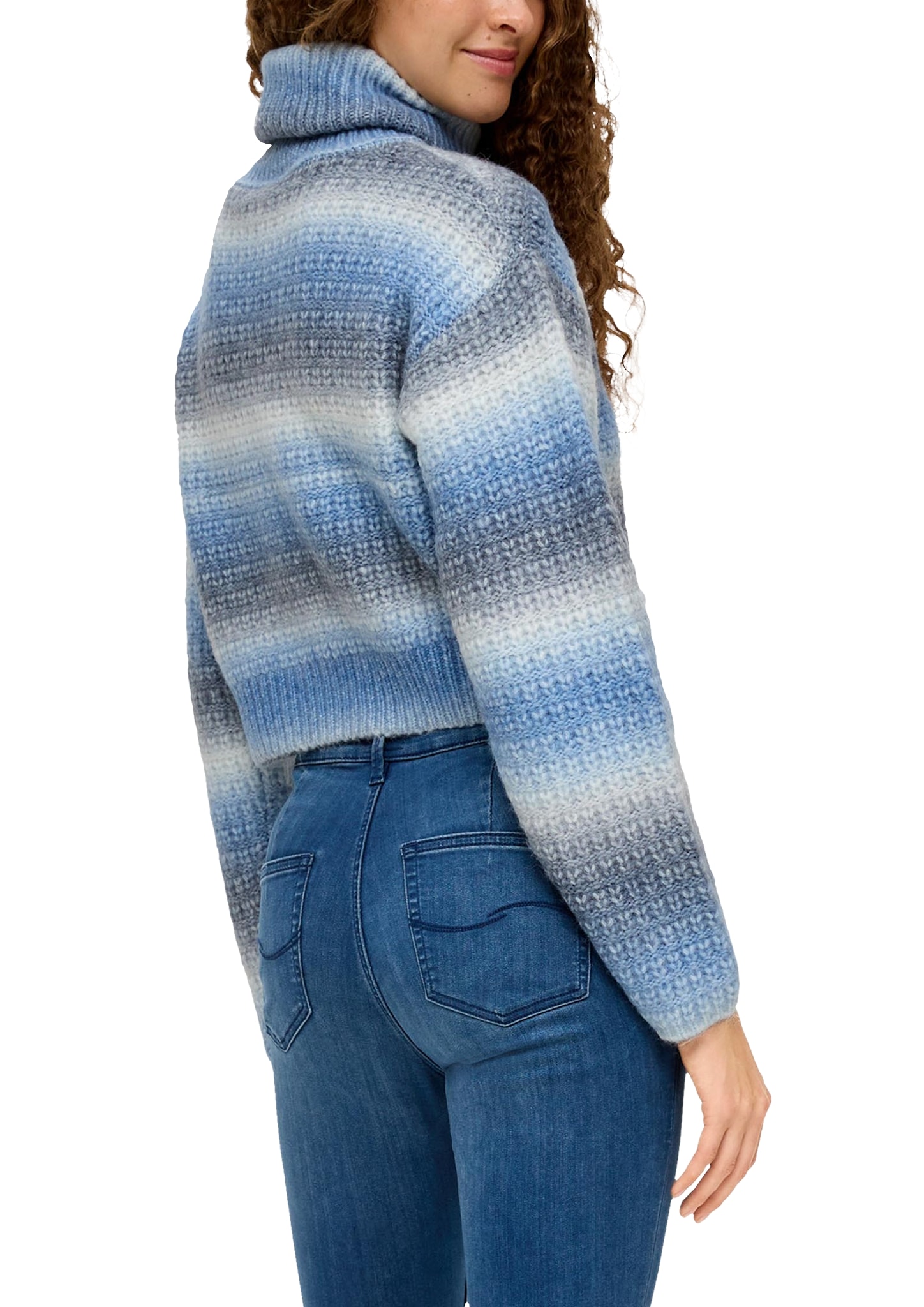 QS Strickpullover mit Rollkragen