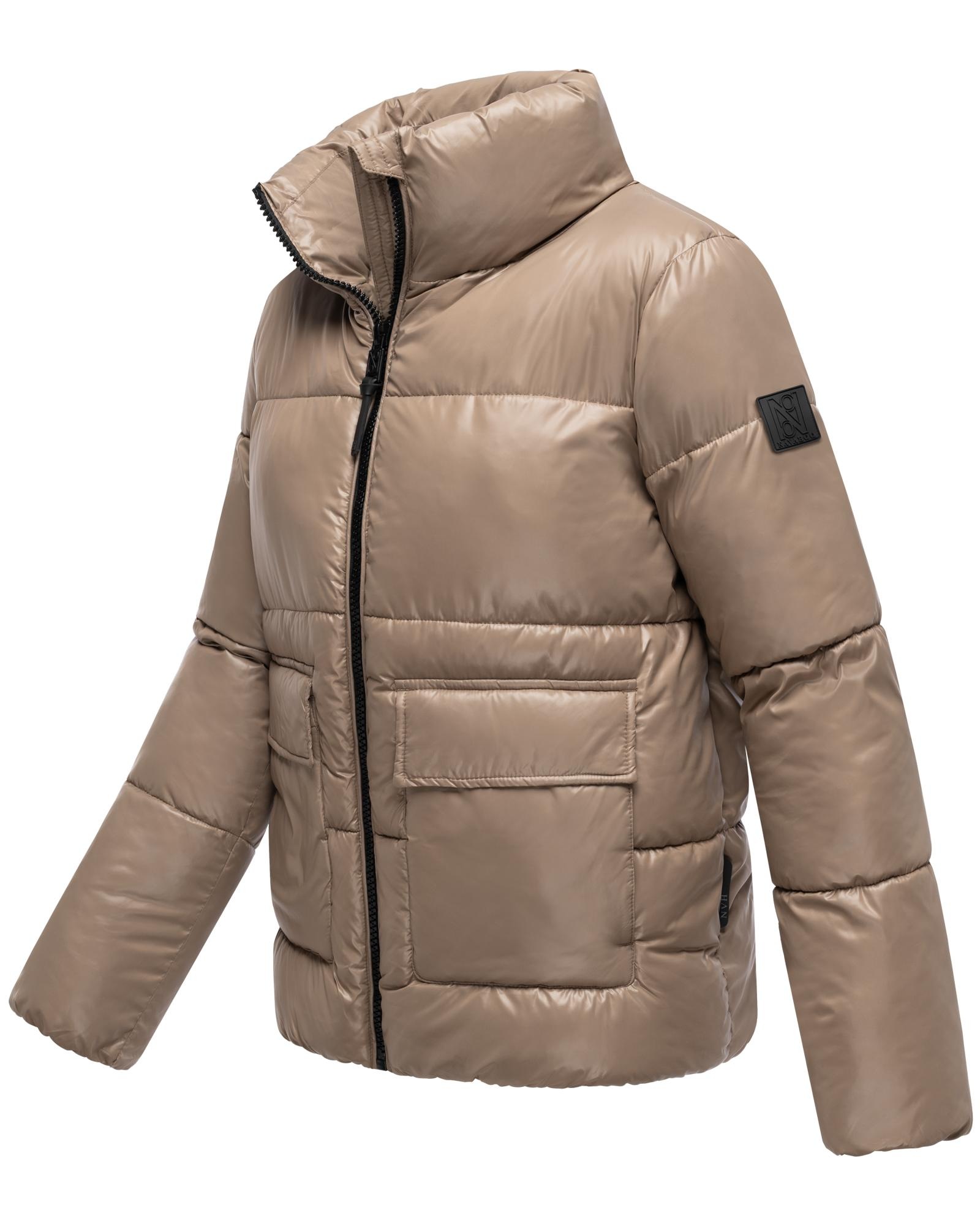 Navahoo Kurzjacke »Eispracht 14«, ohne Kapuze, Kurze gesteppte Damen Winterjacke