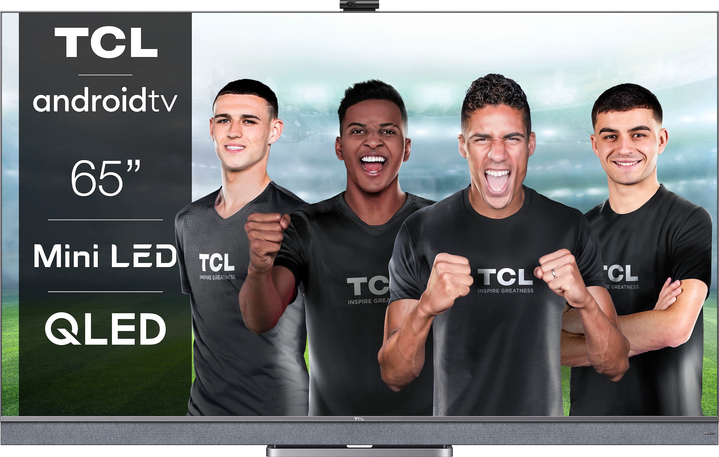 TCL QLED Mini LED-Fernseher »65C825X1«, 164 cm/65 Zoll, 4K Ultra HD, Android TV-Smart-TV, Android 11, Onkyo-Soundsystem