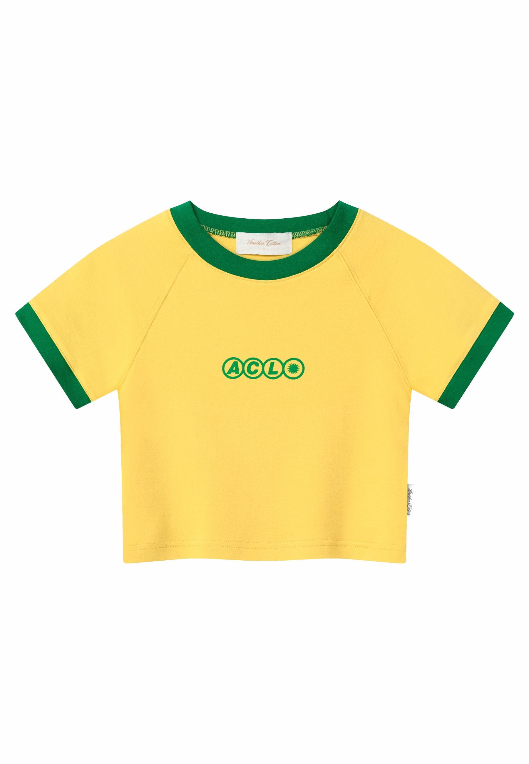 Another Cotton Lab T-Shirt "Another Cotton Lab ACL Carrer Del Sol Crop Top" 1