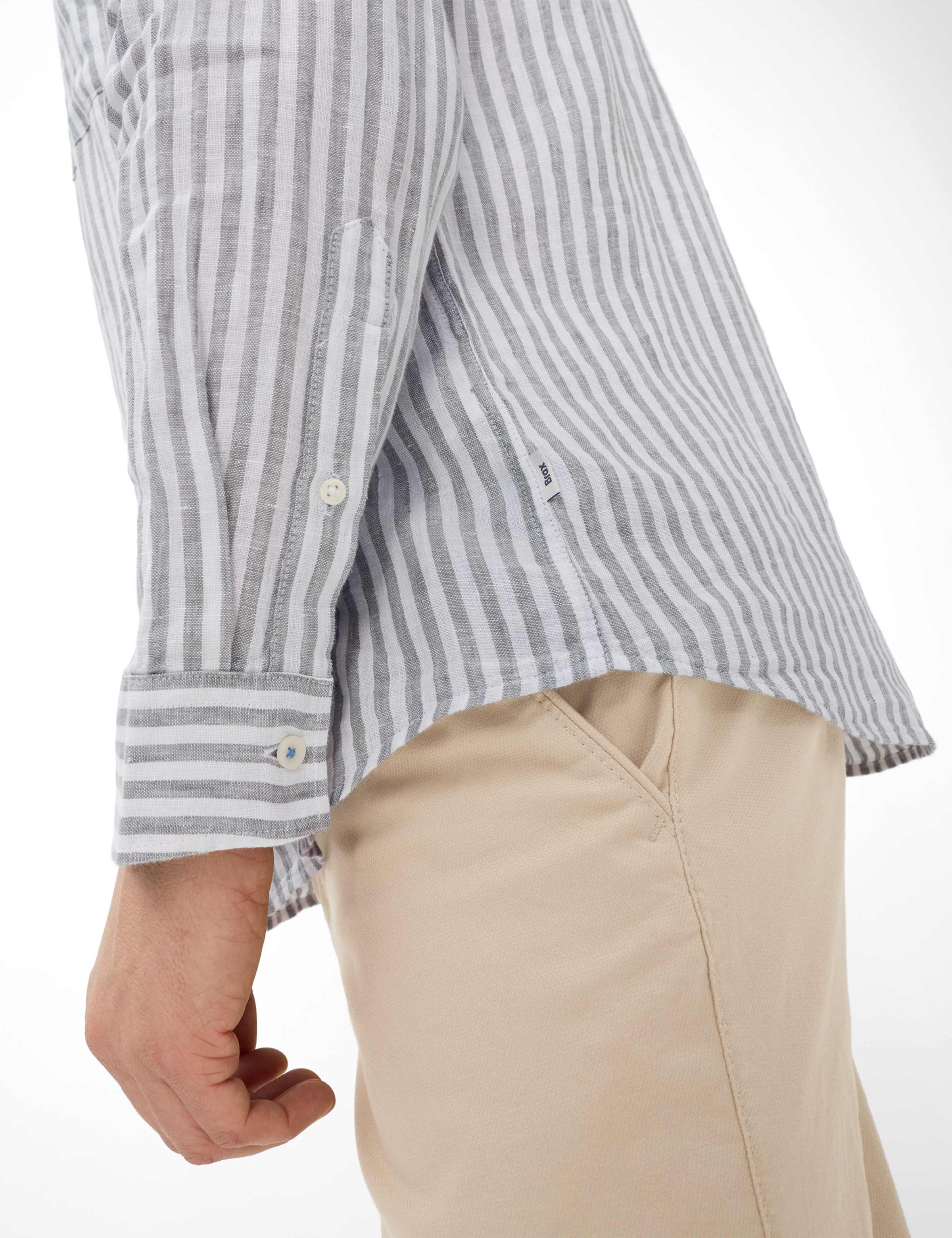 Brax Leinenhemd »Style DANIEL«