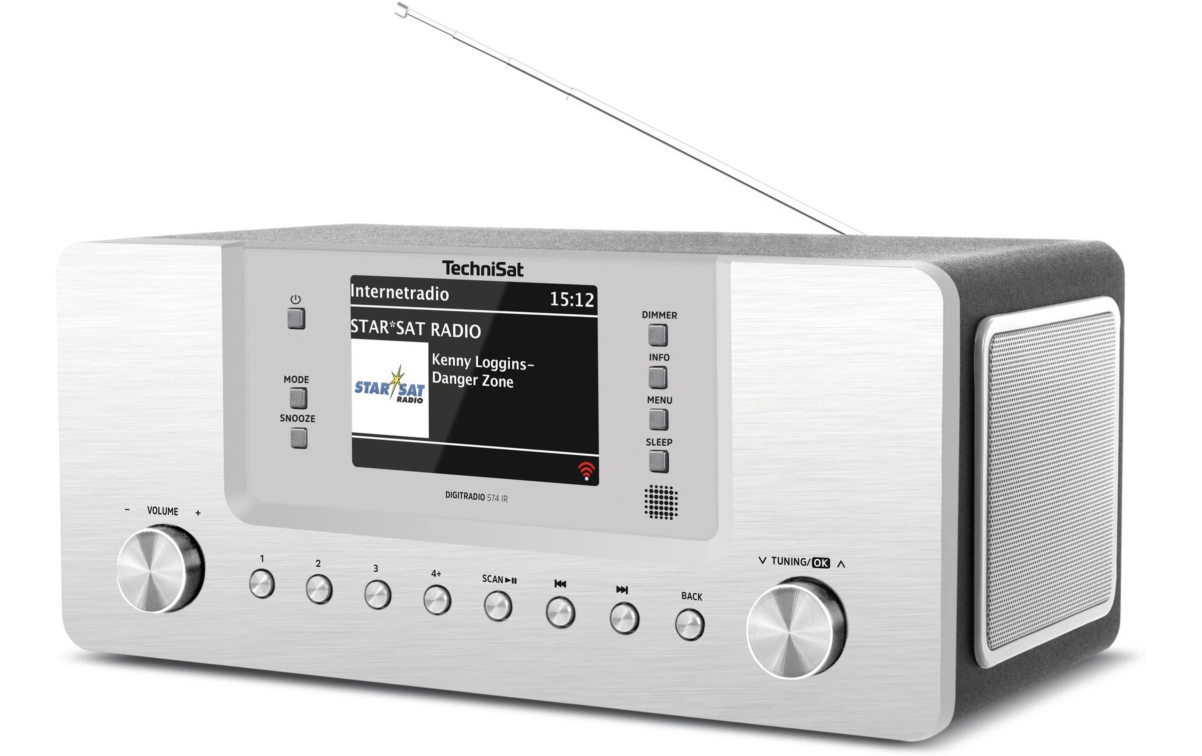 TechniSat Internet-Radio »DigitRadio 574 IR« (Bluetooth Digitalradio (DAB+) | FM-Tuner | Internetradio )