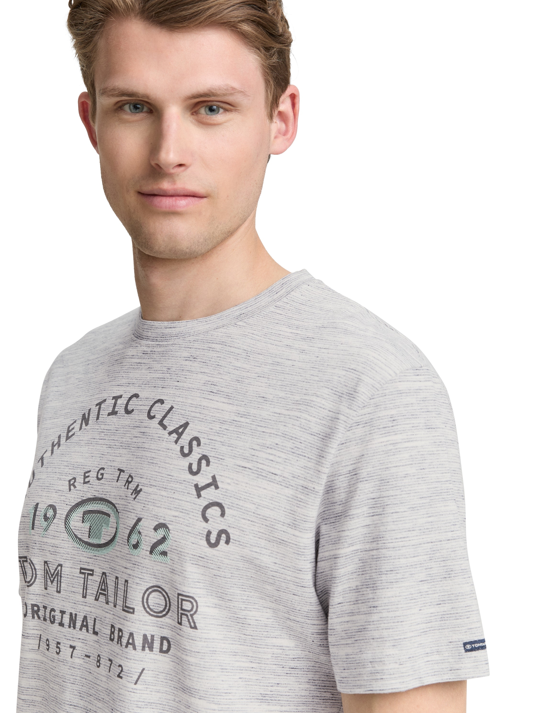 TOM TAILOR T-Shirt, mit Logo Print