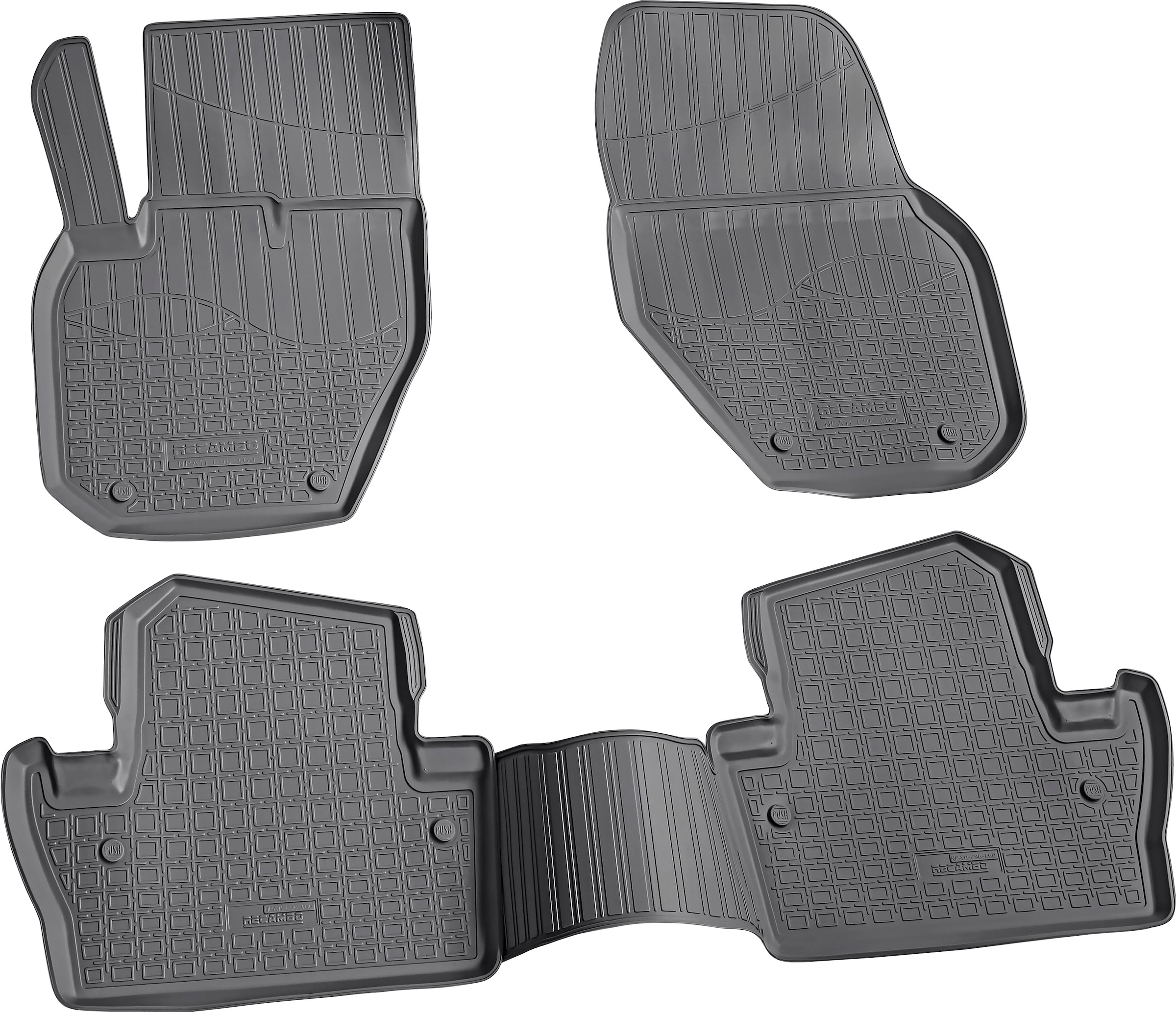 RECAMBO Passform-Fußmatten »CustomComforts«, V60, perfekte I 2010 4 Passform günstig Volvo, | (Set, 2018, - BAUR St.)