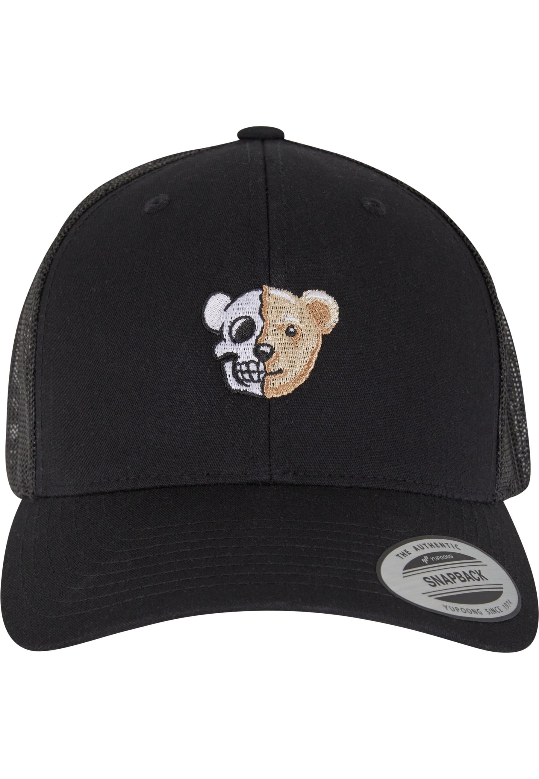 MisterTee Snapback Cap "MisterTee Skull Bear Wooly Combed Cap" günstig online kaufen