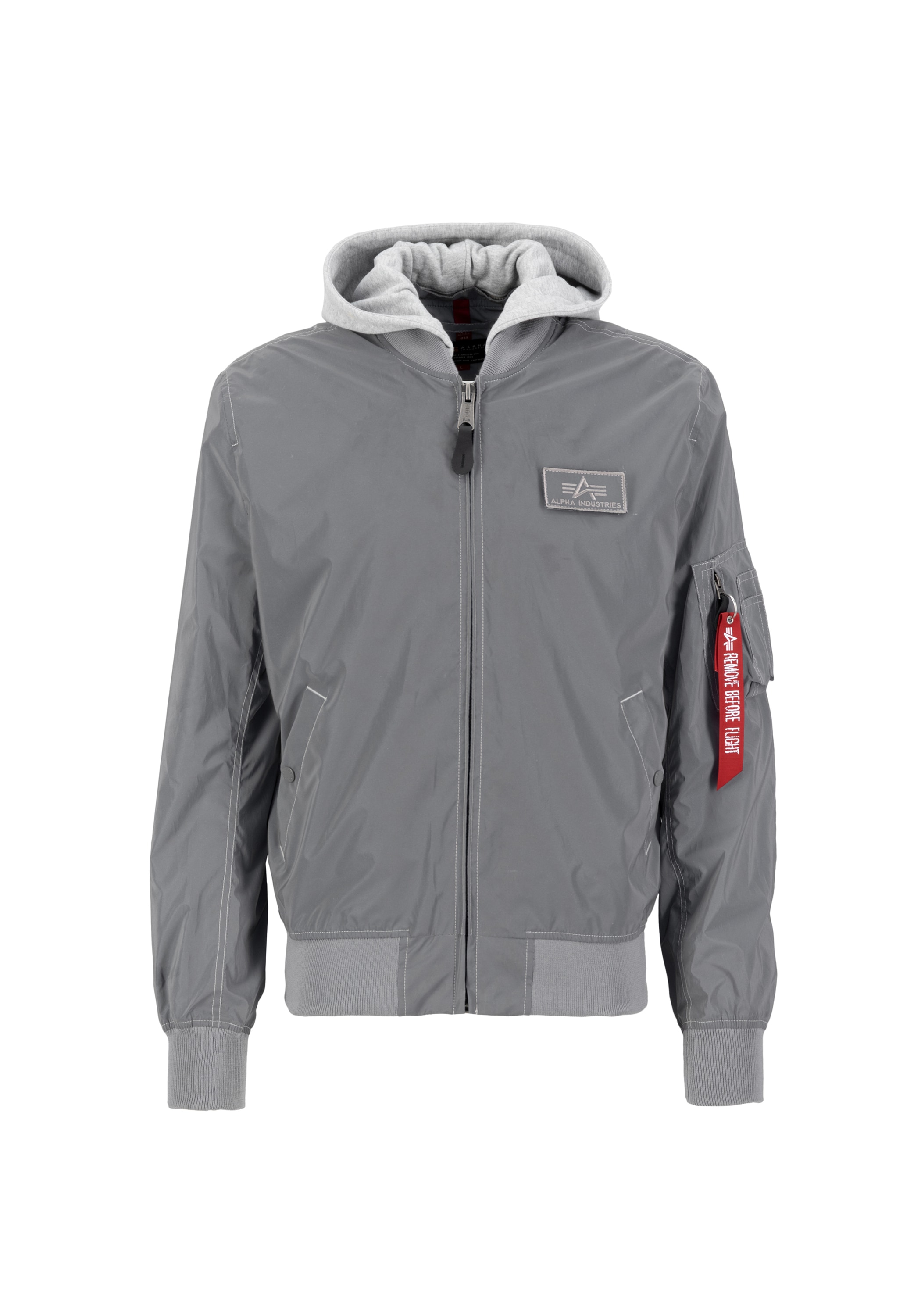 Alpha Industries Bomberjacke "Alpha Industries Men - Bomber Jackets MA-1 LW Hood Reflective"