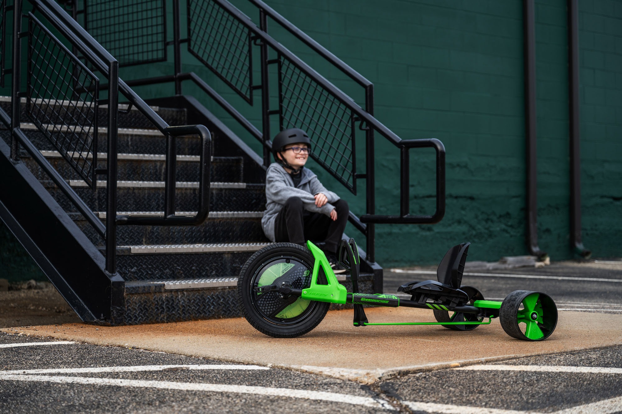 Huffy Elektro-Kindertrike »Green Machine 16-Zoll Drift Trike«, ab 5 Monaten