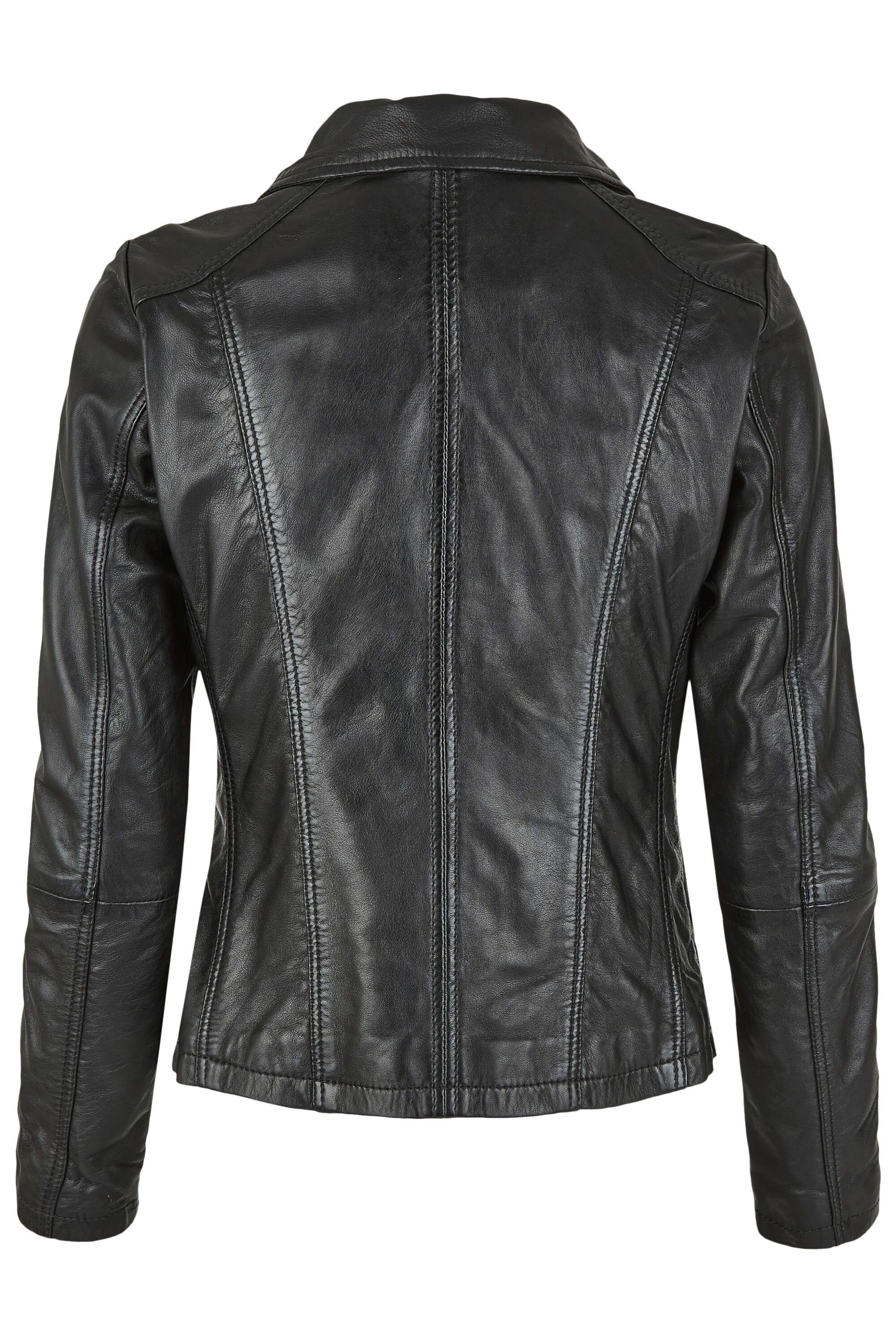 7eleven Bikerjacke »SEGUNEA« ohne Kapuze mit Paspeln