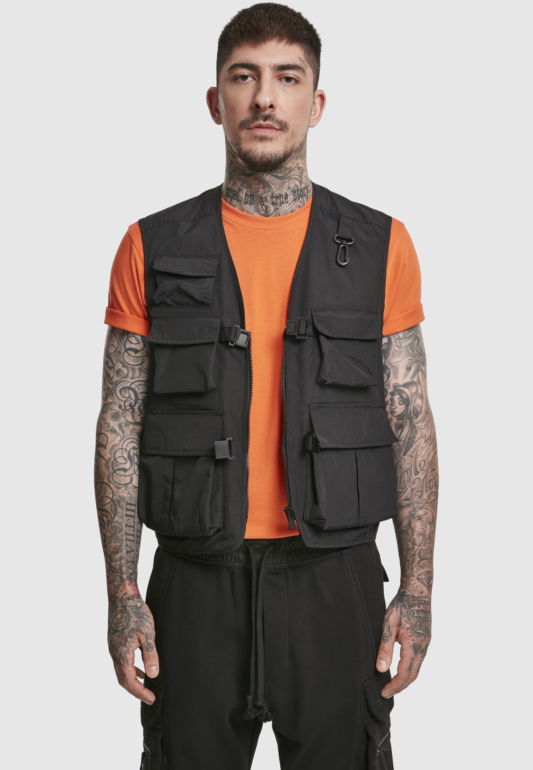 URBAN CLASSICS Jerseyweste »Urban Classics Herren Tactical Vest« 1