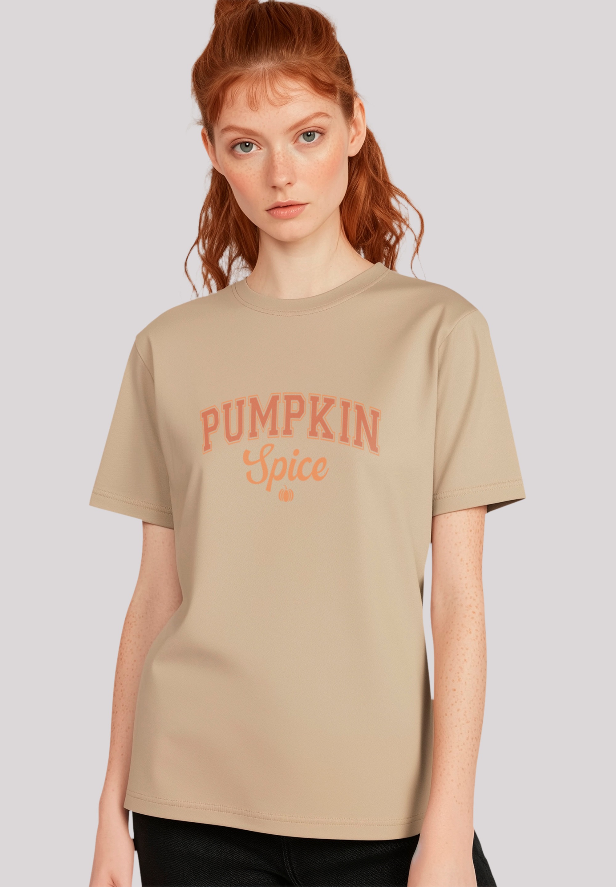 F4NT4STIC T-Shirt "Pumpkin spice college", Premium Qualität günstig online kaufen