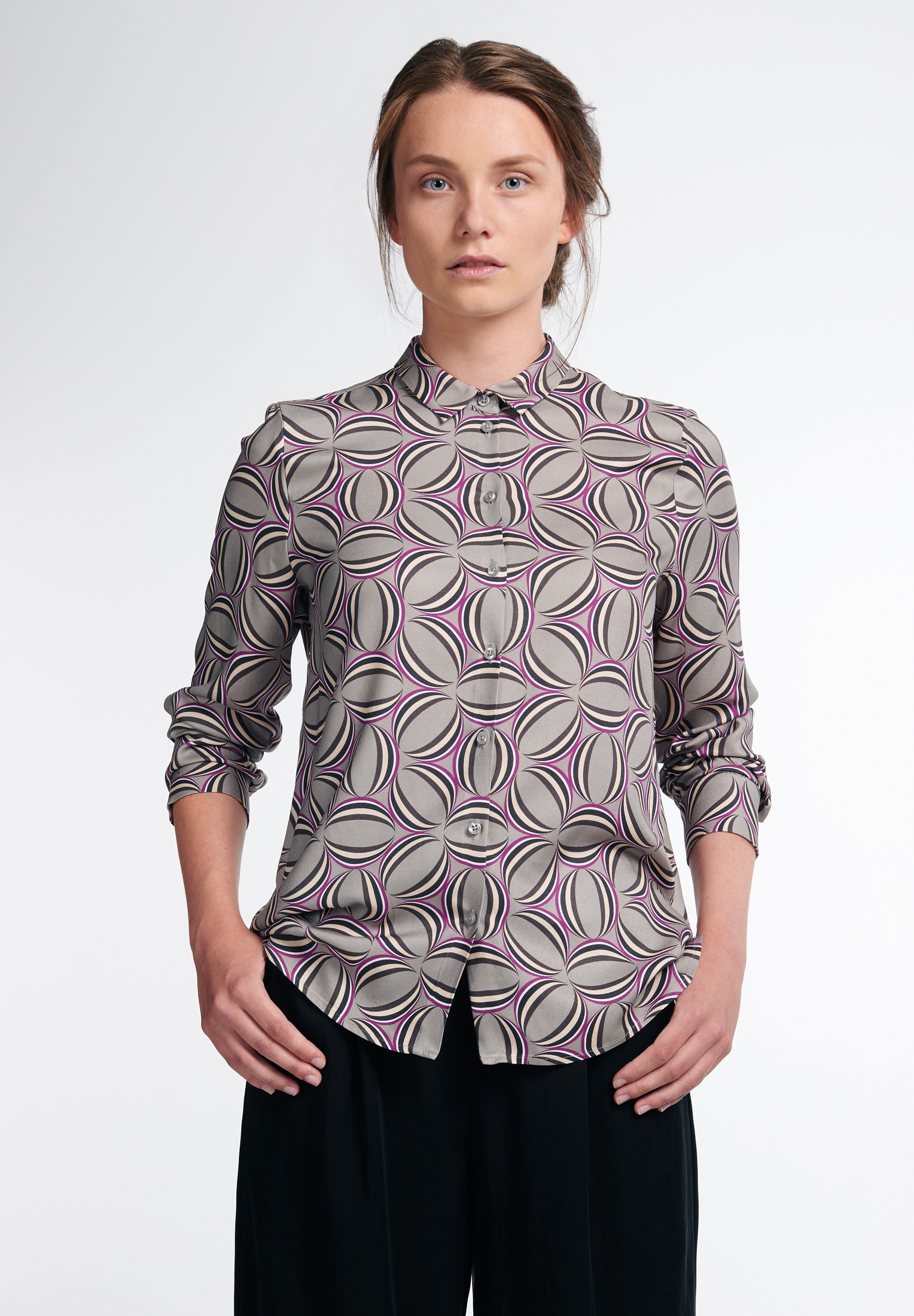 Eterna Hemdbluse "LOOSE FIT" günstig online kaufen