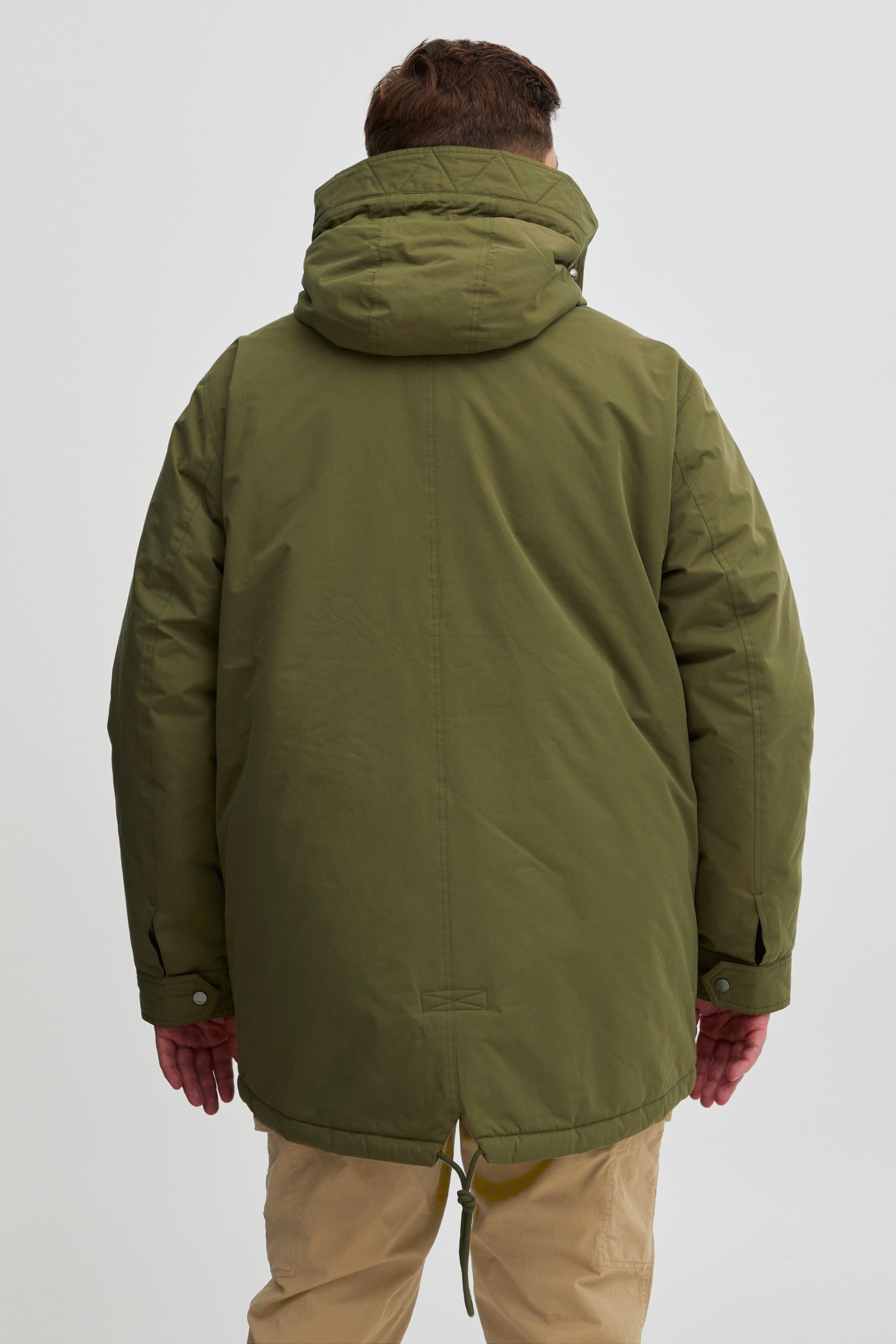 Kurzjacke BLEND "Kurzjacke BHSergius", Herren, Gr. 6XL, grün (winter moss), Obermaterial: 100% Polyester PES., Jacken Kurzjacke 6
