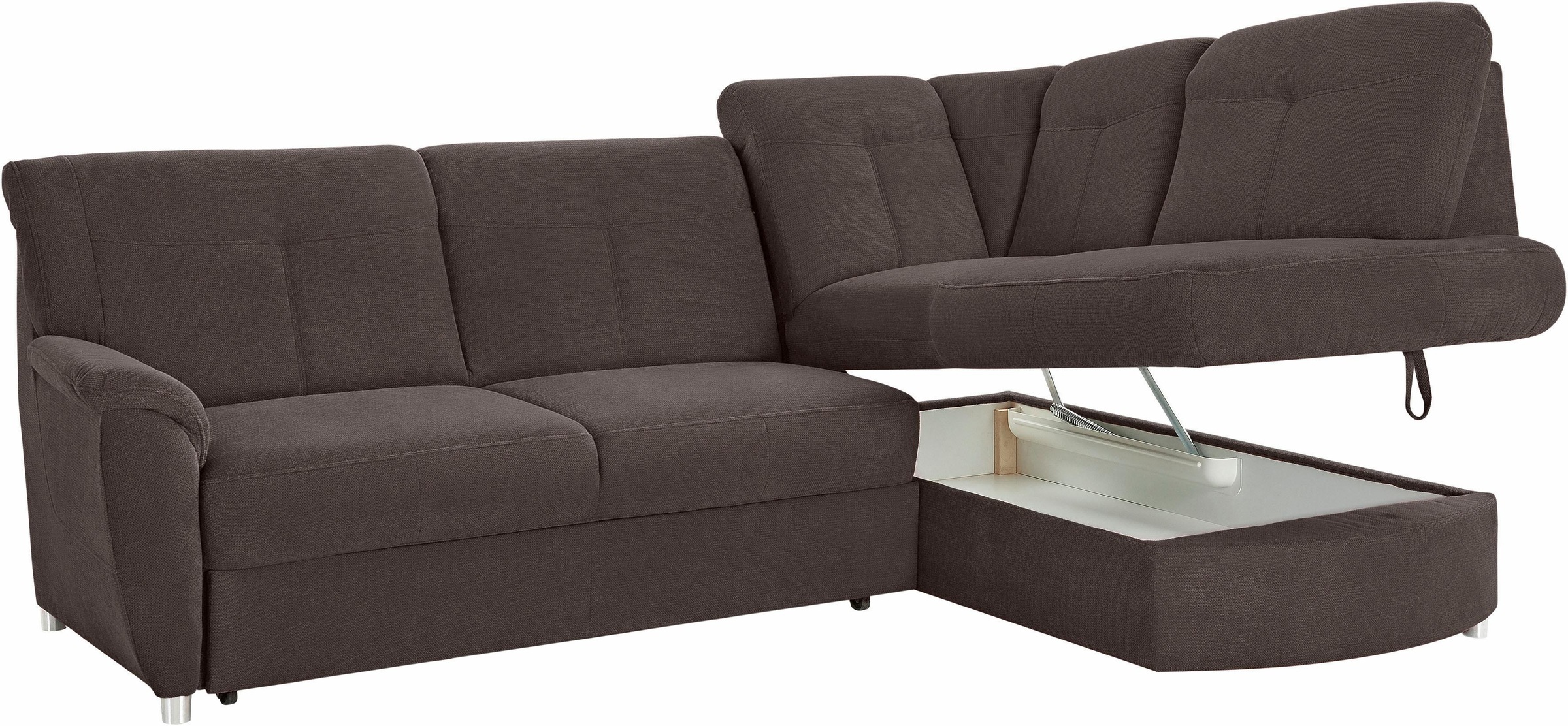 Thumbnail - sit&more Ecksofa "Sonoma L-Form" wahlweise mit Bettfunktion und Bettkasten