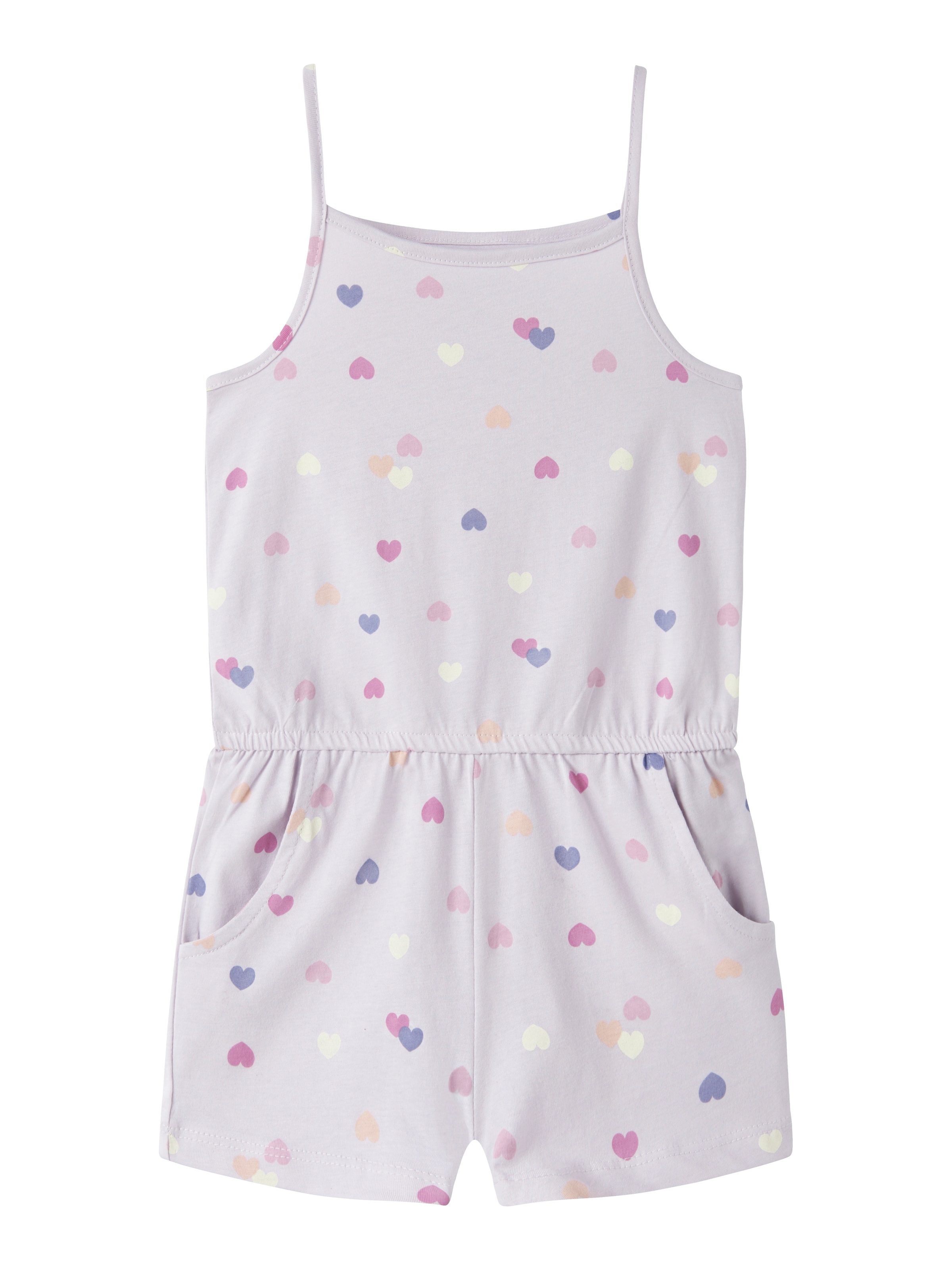 Name It Kurzoverall "Nmfvigga Strap Suit" Baumwolle, Mit Trägern