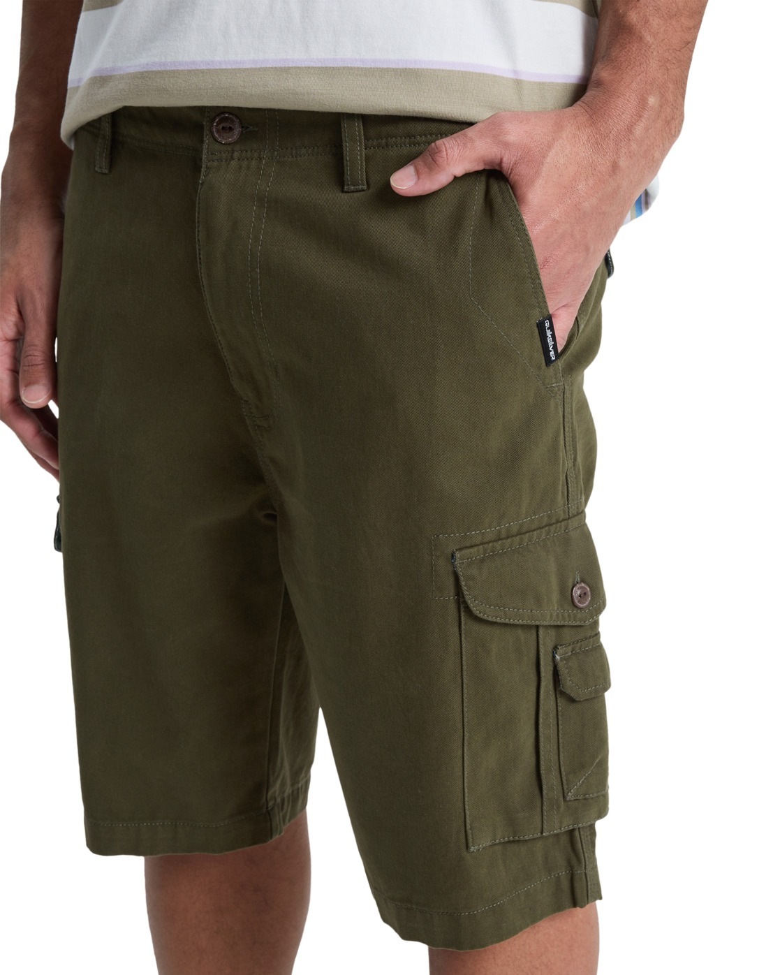 Quiksilver Crucial Battle Cargo Shorts Grape Leaf 34L 3