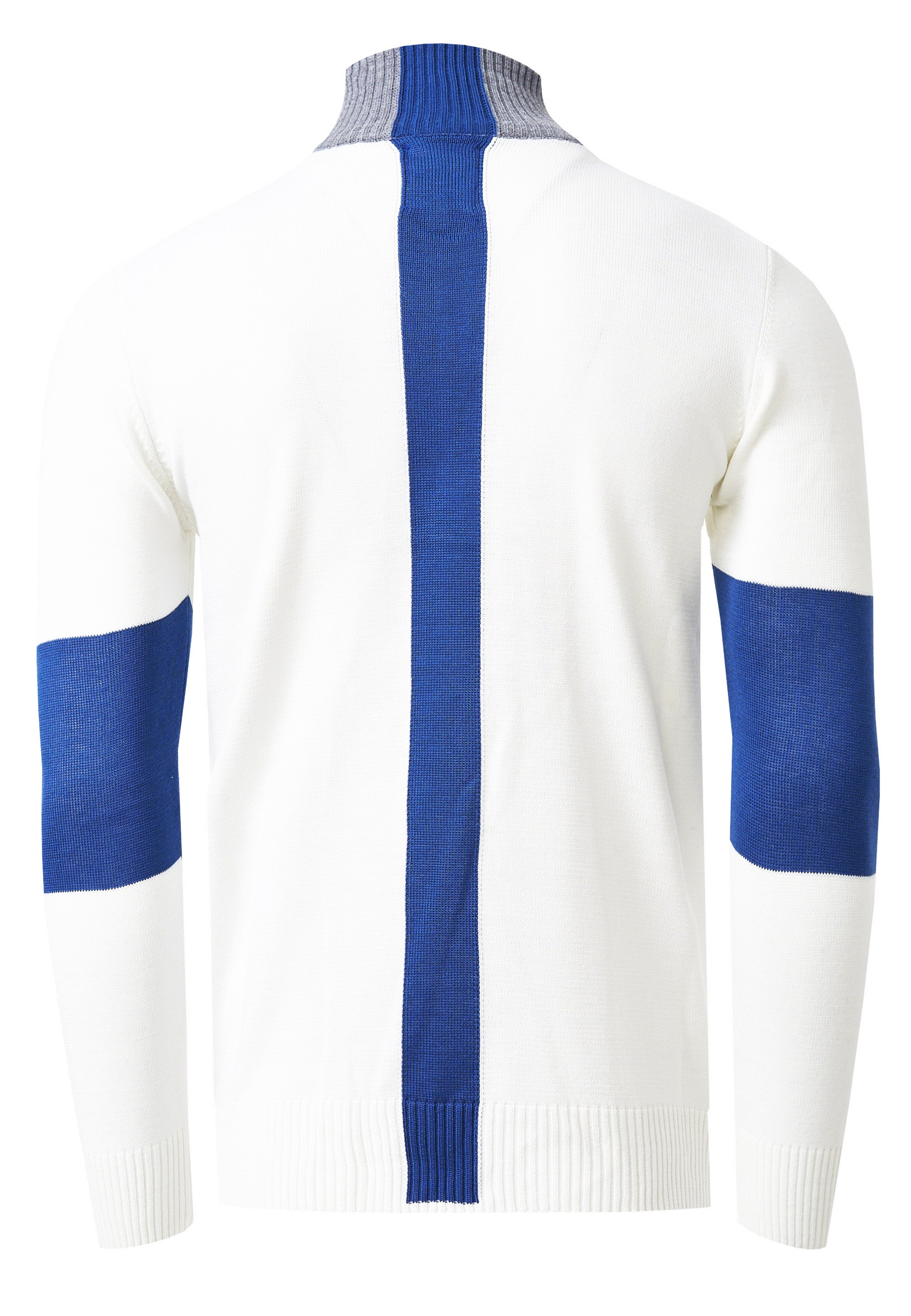 Rusty Neal Strickpullover, mit bequemen Half-Zip