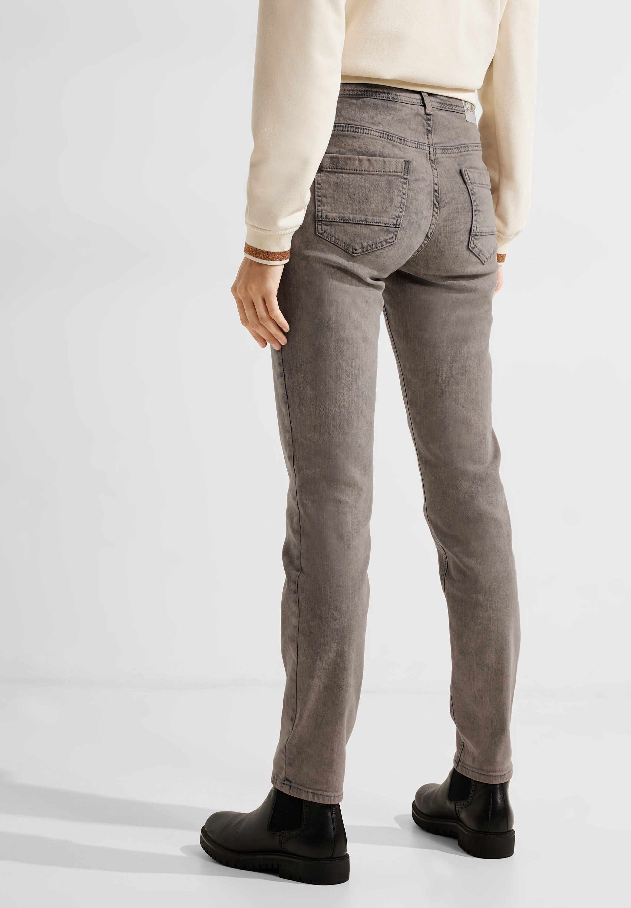 Slim-fit-Jeans, mit Zipper-Detail