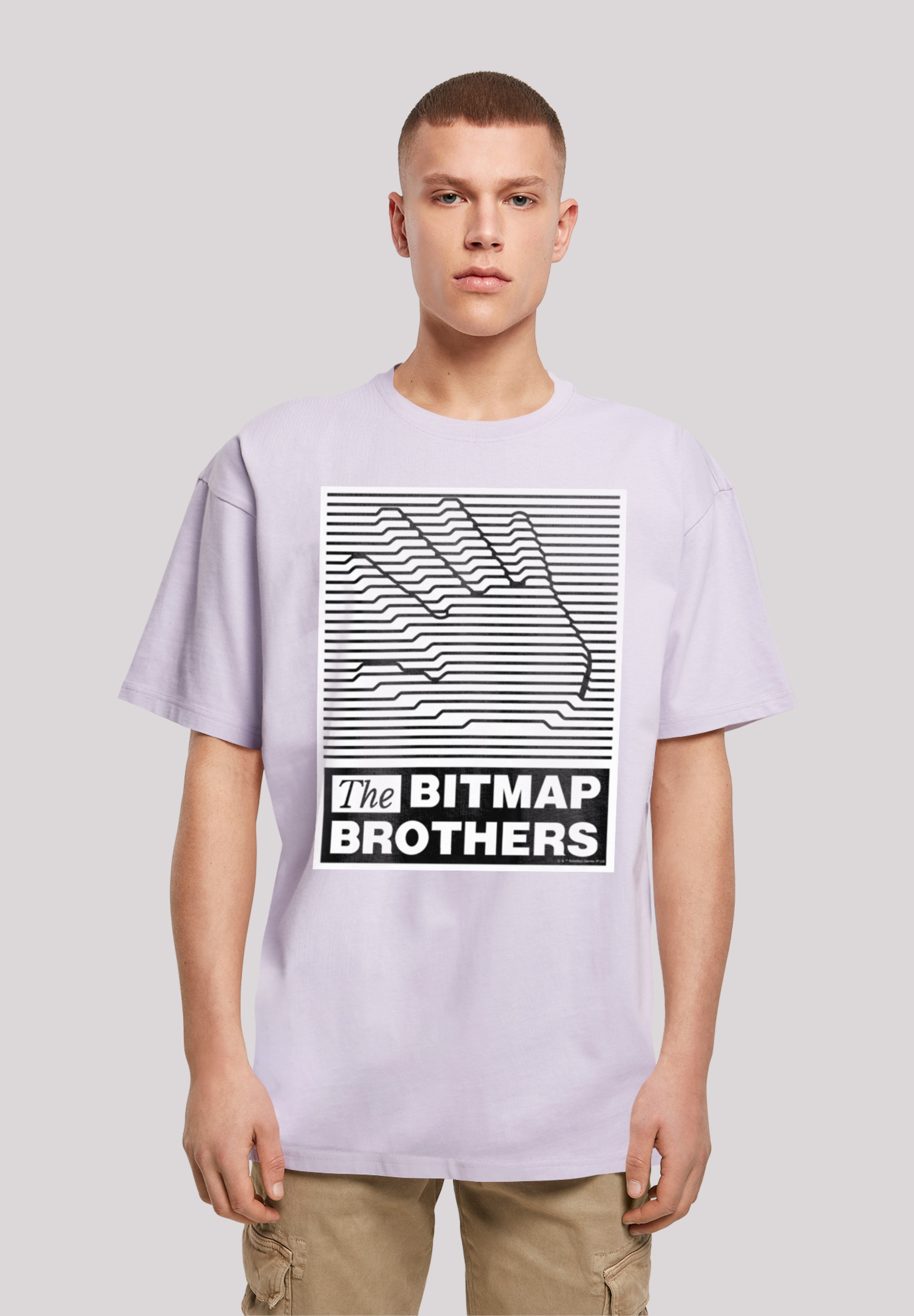 F4NT4STIC T-Shirt "Bitmap Bros Retro Gaming SEVENSQUARED", Print günstig online kaufen