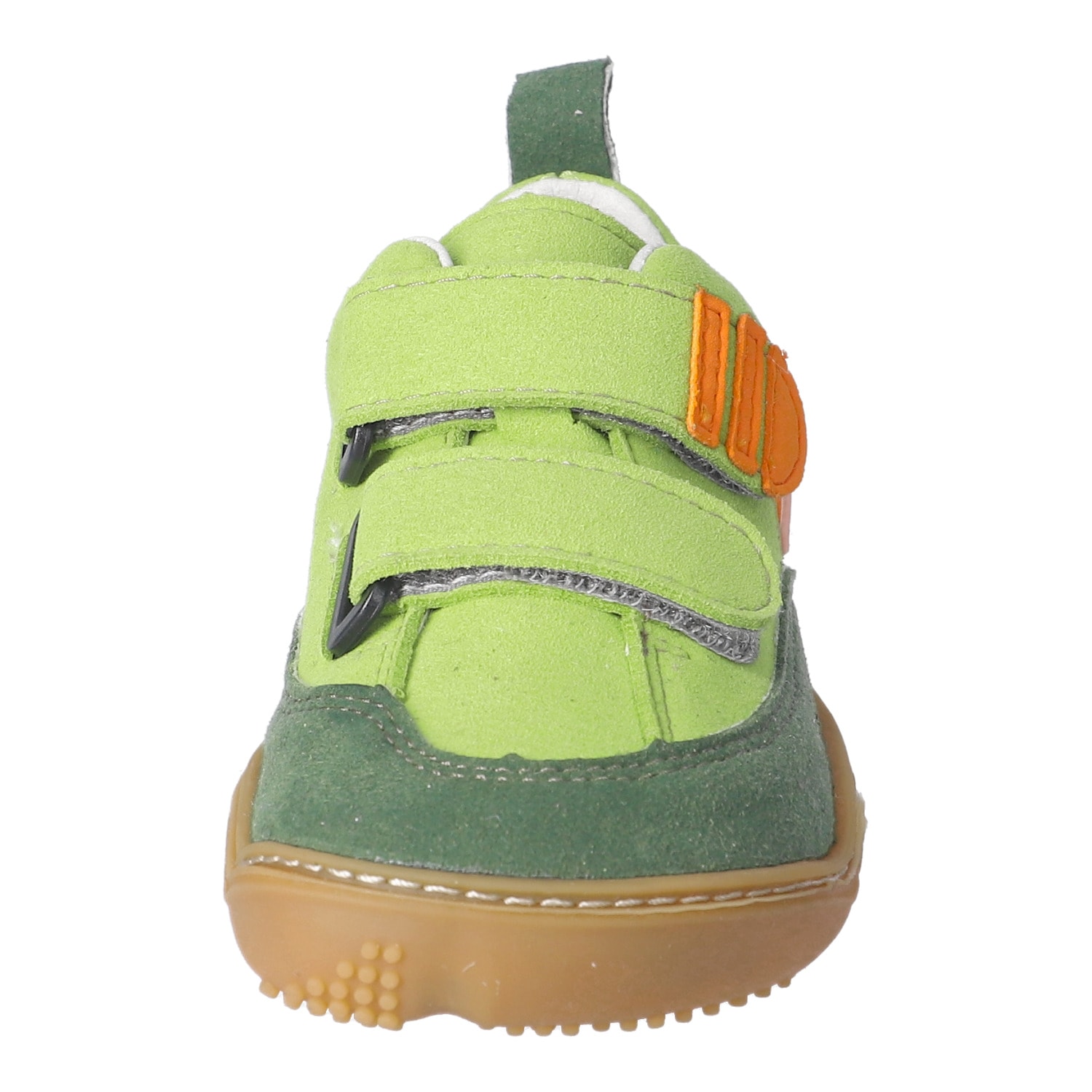 qnuffs Barfußschuh »Ahorn«  Halbschuh, Klettschuh mit Nullsprenung, Größenschablone zum Download