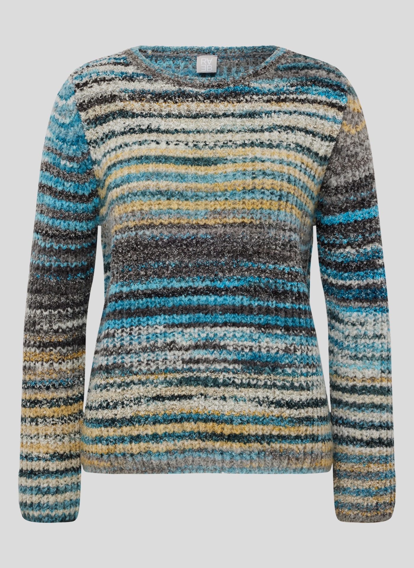 Rabe Strickpullover »RABE Kuscheliger Strickpullover mit Streifenmuster«