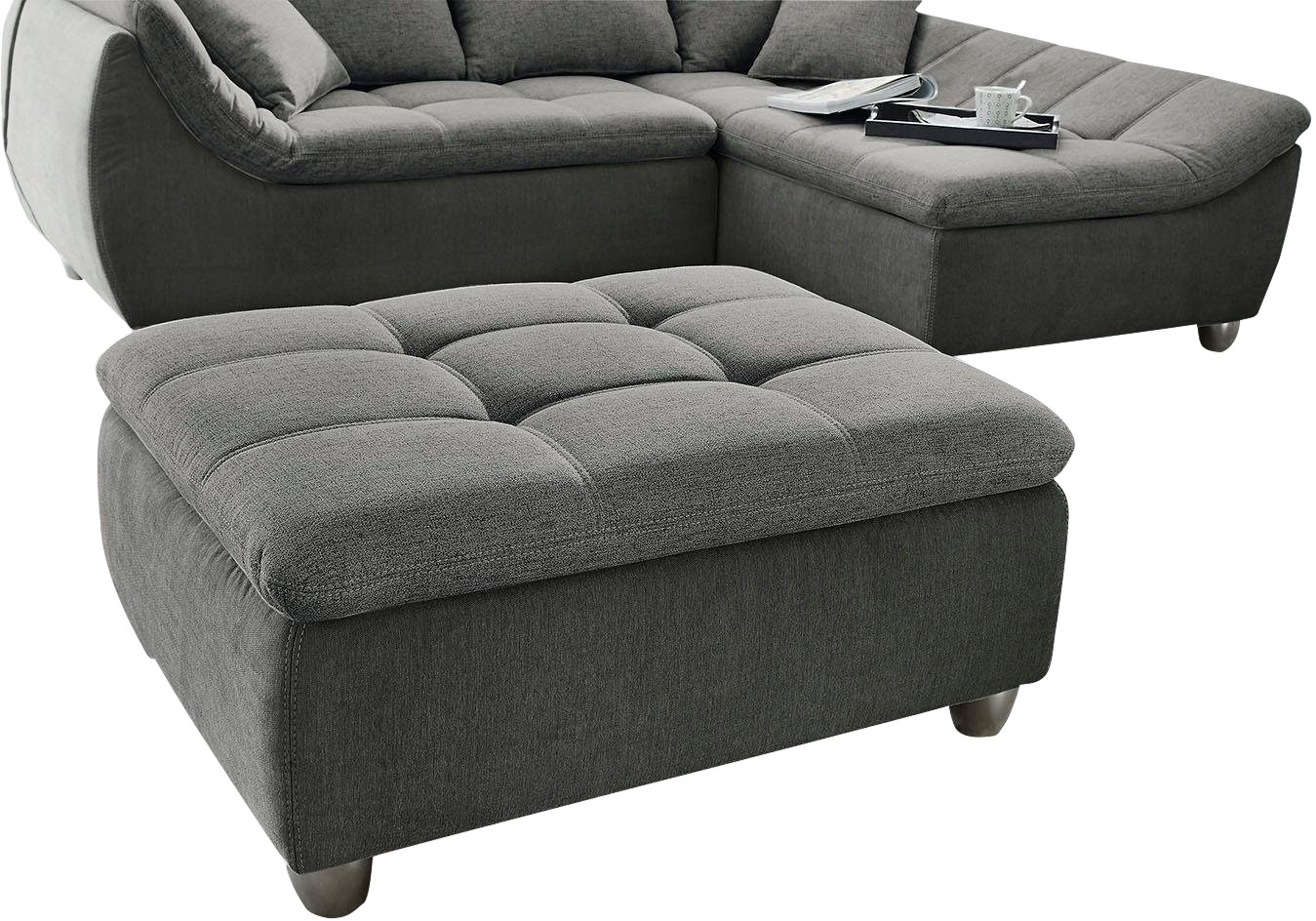 Jockenhöfer Gruppe Hocker "Genua, B: 103 cm" individuell zu kombinieren günstig online kaufen