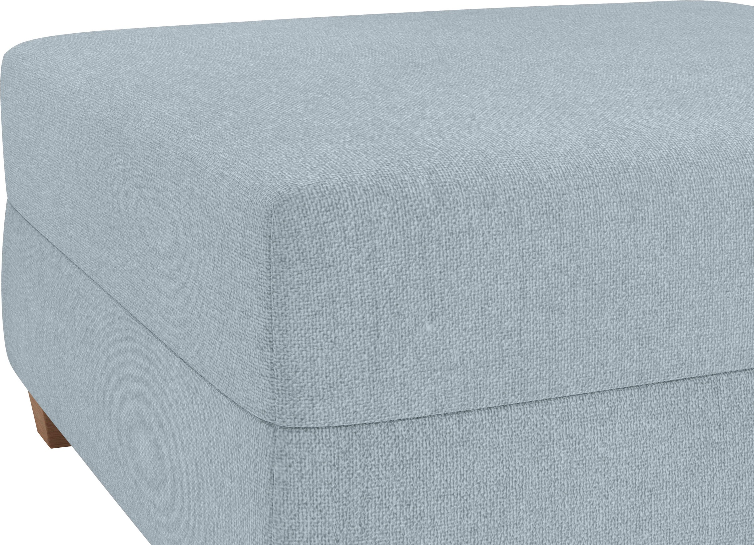 Thumbnail - Mr. Couch Hocker "Helena", Mit Federkern, wahlweise mit DuraSpring-Taschenfederkern