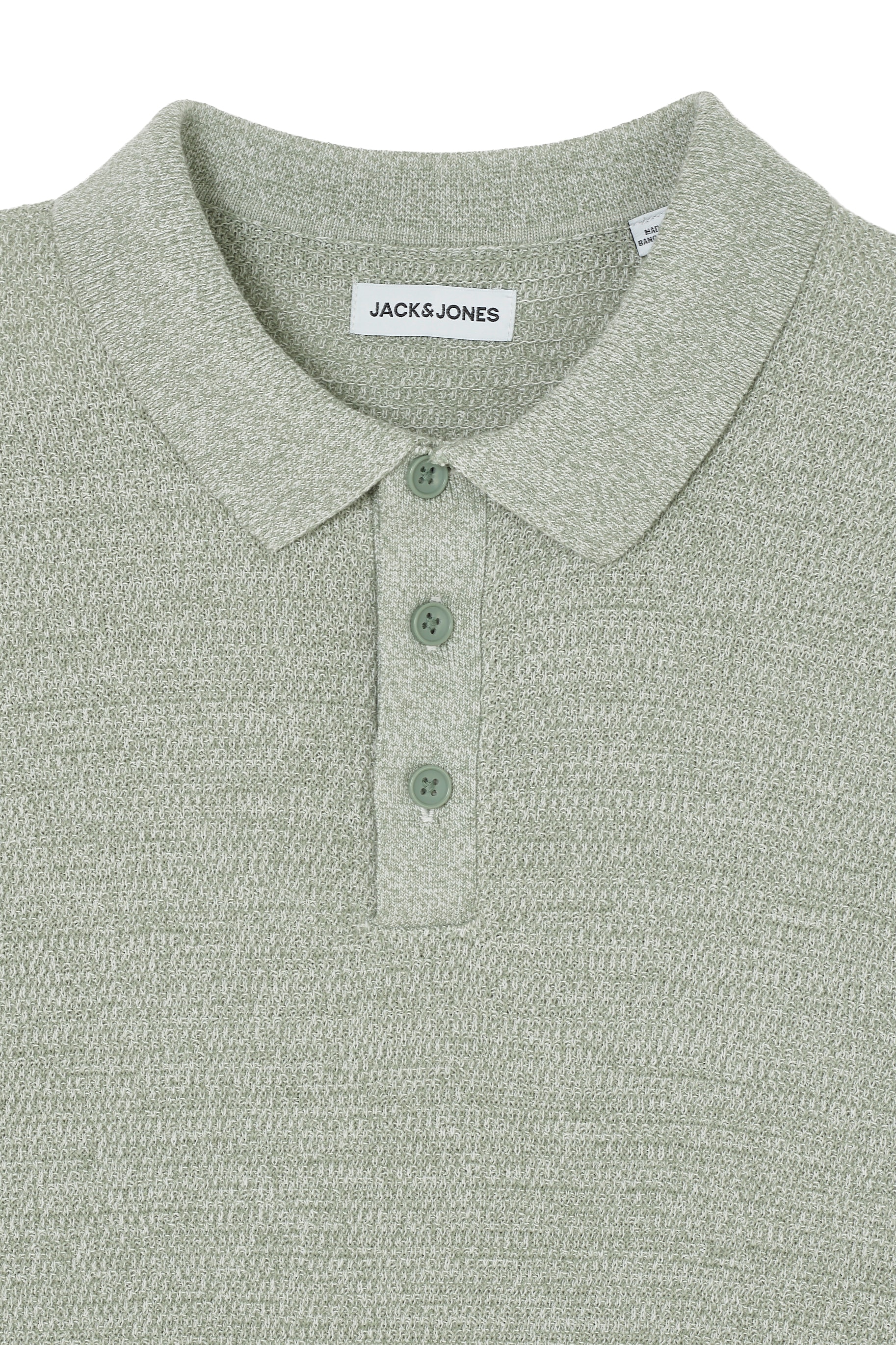 Jack & Jones Kurzarmpullover »JJEGEORGE KNIT POLO SS SN«, mit Polo Kragen