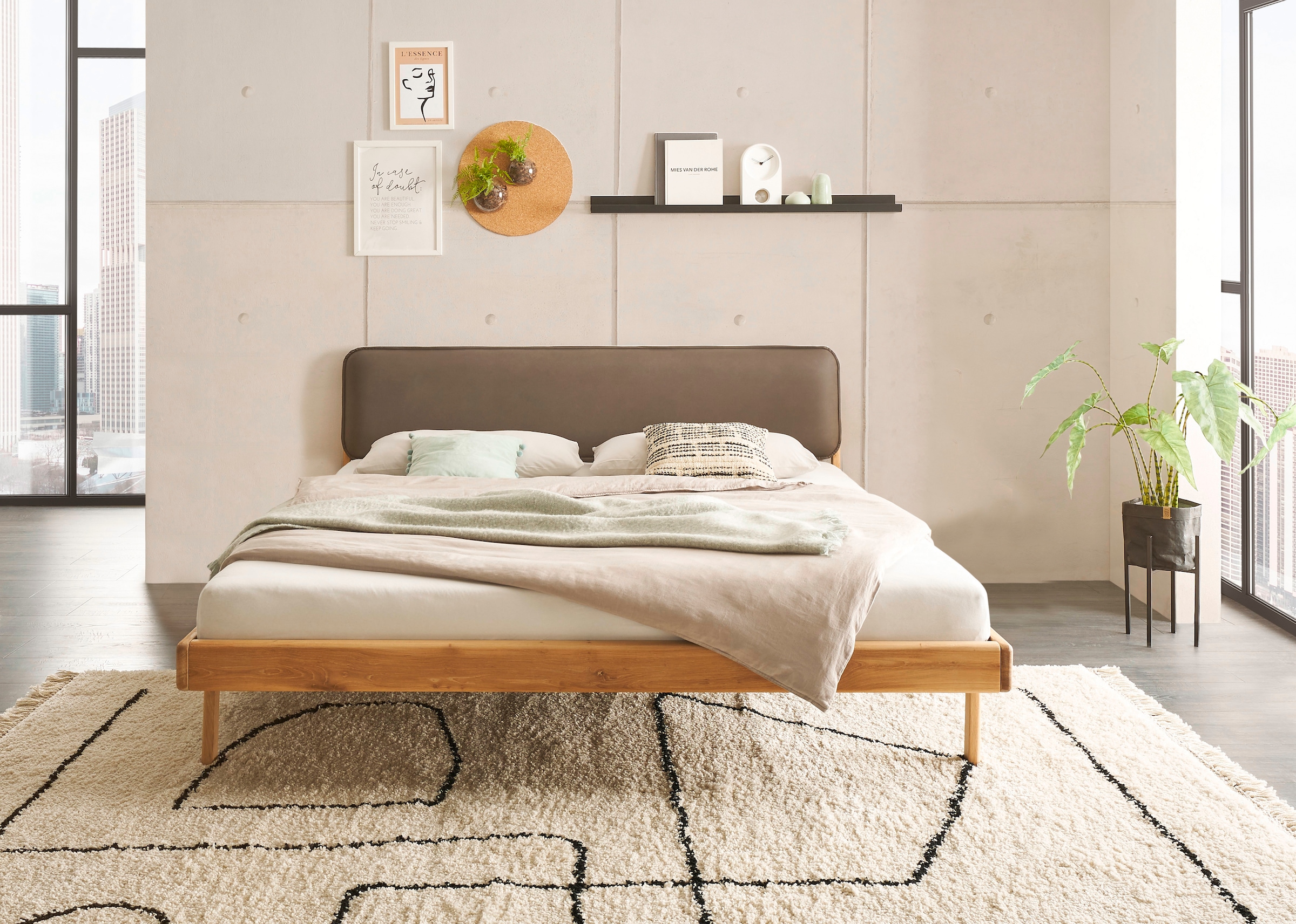 Schlafkontor Massivholzbett »Jerik«