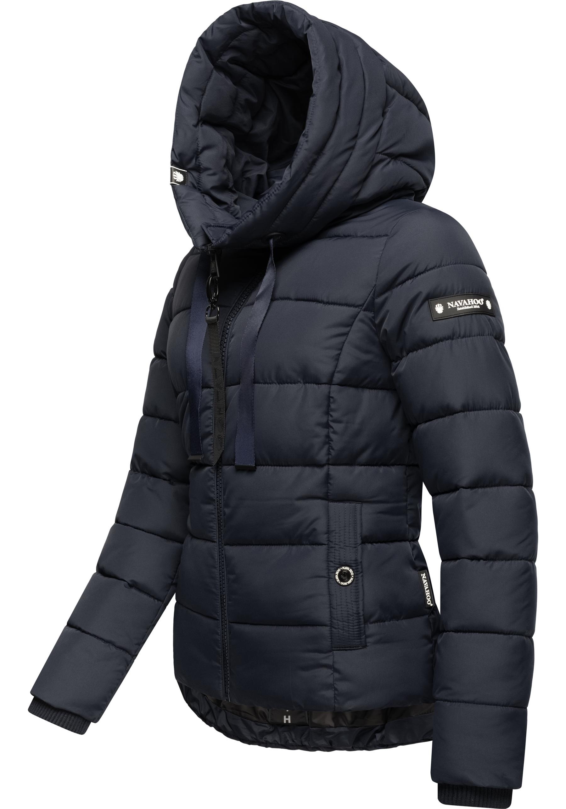 Navahoo Steppjacke "Amayaa" mit Kapuze stylische Damen Winterjacke mit cool günstig online kaufen