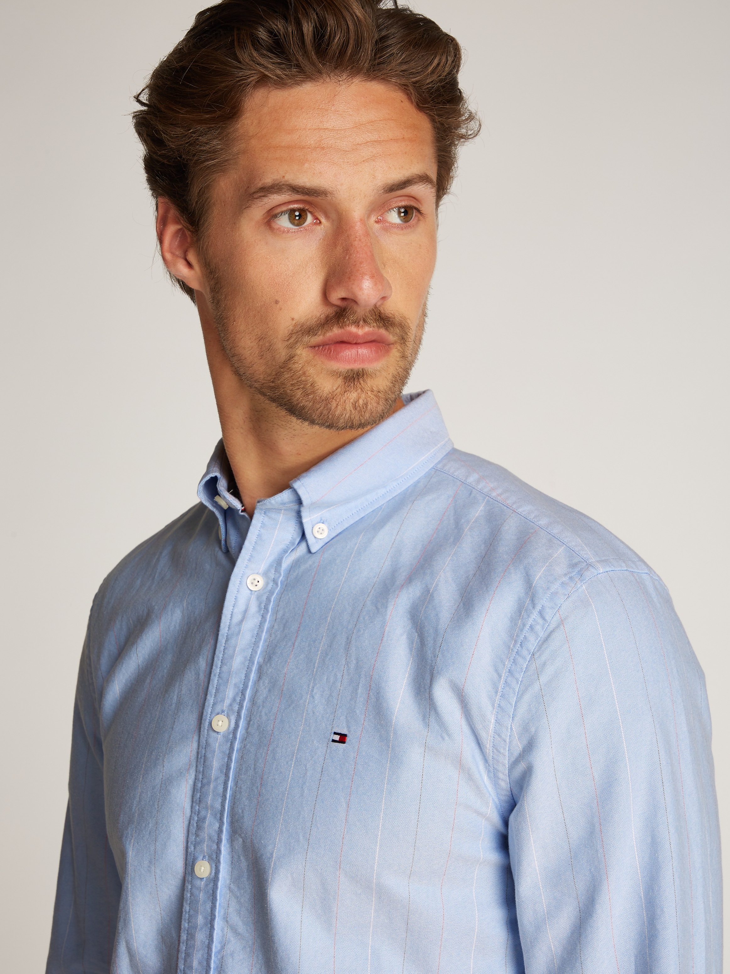 Thumbnail - Tommy Hilfiger Businesshemd "HERITAGE OXFORD FINE STP SHIRT"