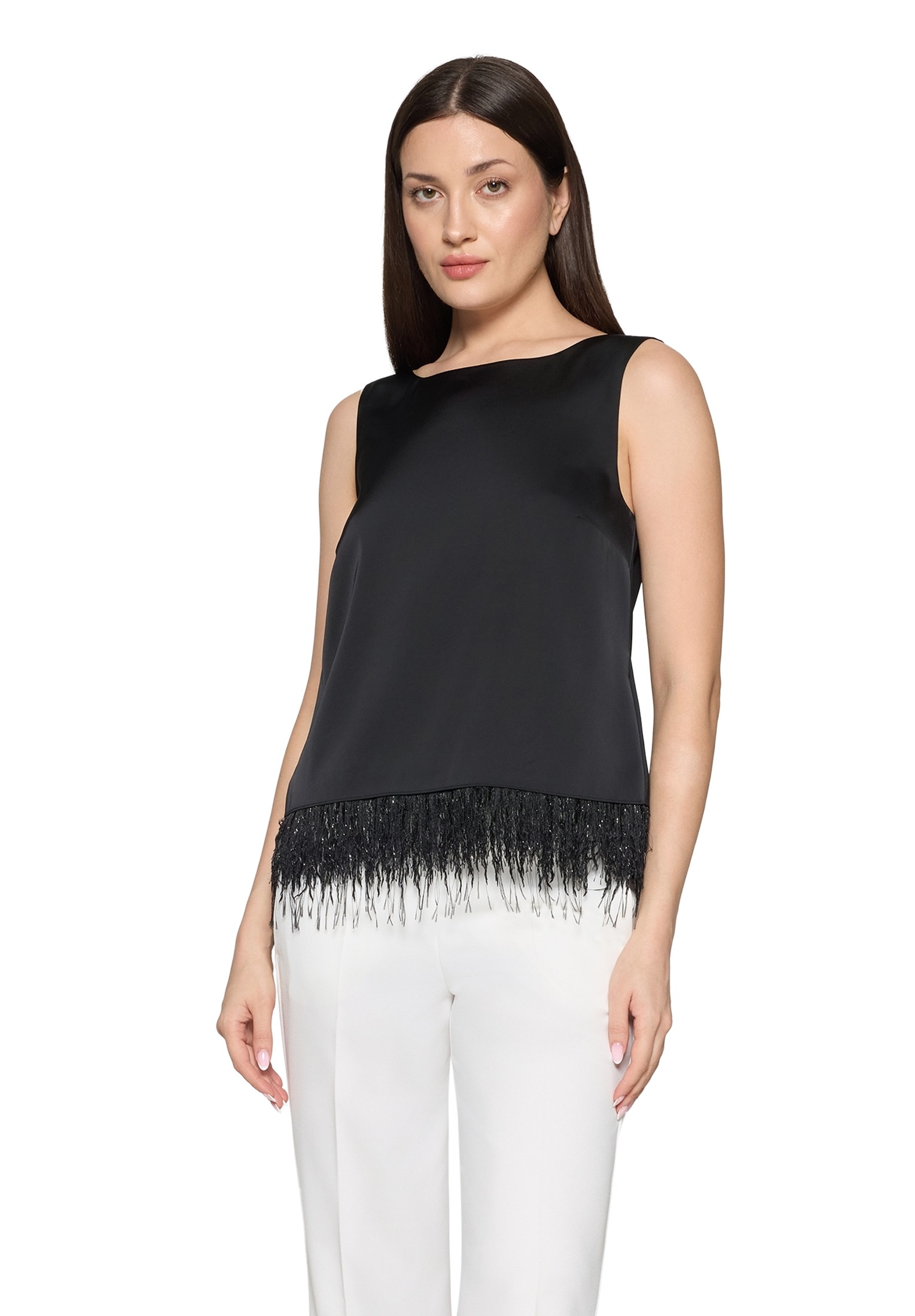 Vera Mont T-Shirt "Damen mit U-Boot-Ausschnitt" 1 Stk. tlg. günstig online kaufen