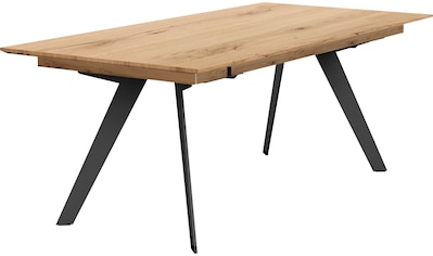 GWINNER Esstisch »ET581«, mit echtholzfurnierter Tischplatte, wahlweise mit... kaufen