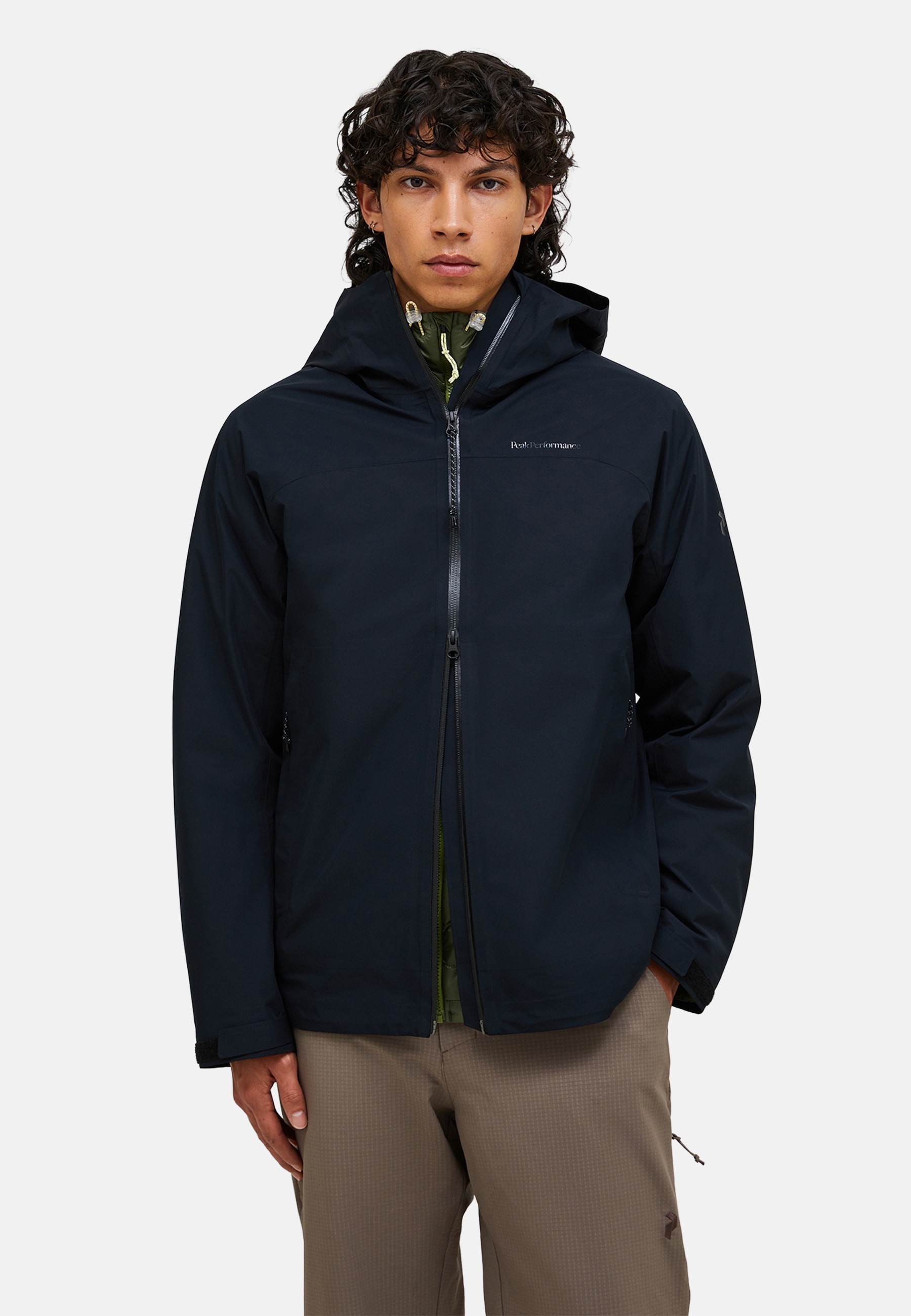 Peak Performance Regenjacke »M Treeline Hipe® 2.5l Shell Jacket« mit sportivem Design