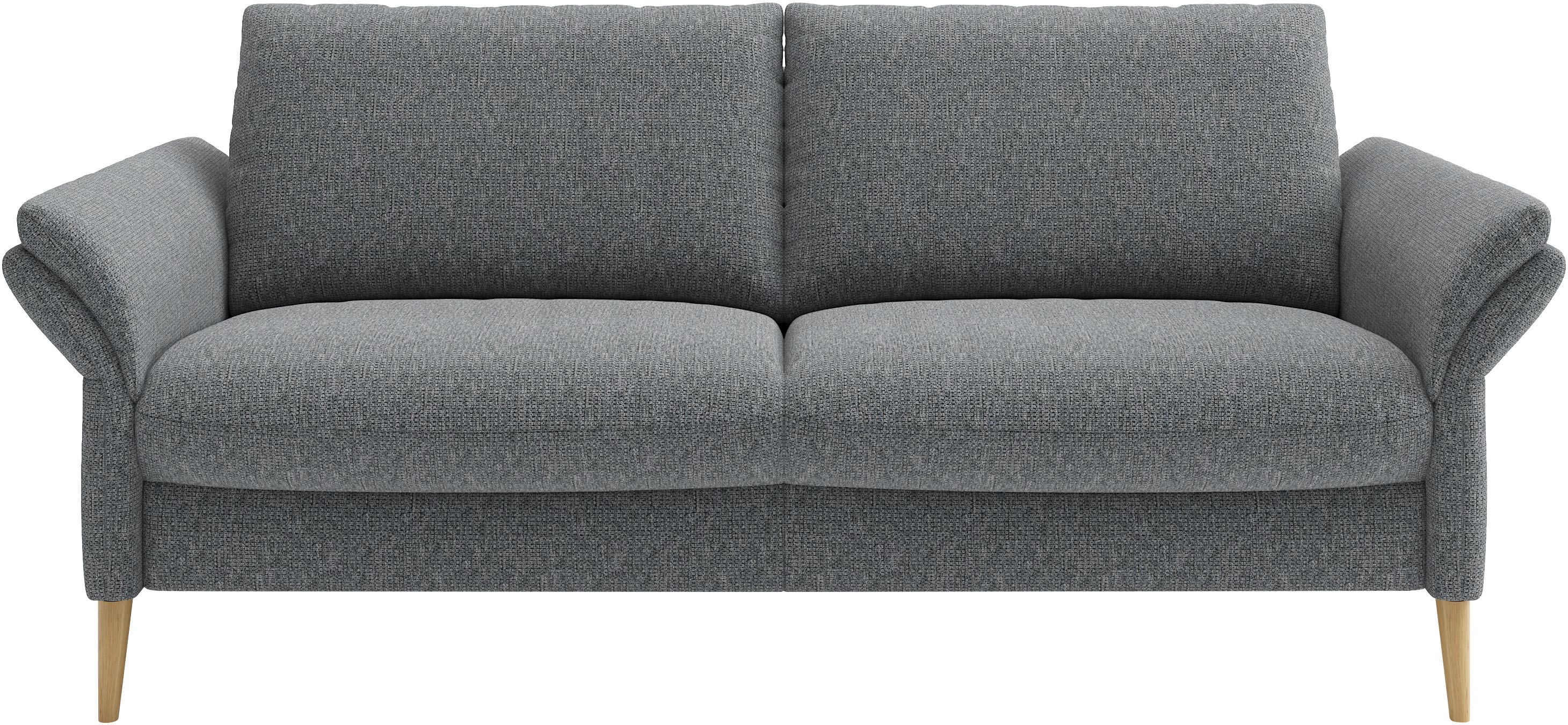 Home affaire 3-Sitzer "Sarsina, stilvoller Komfort für dein Wohnzimmer inkl. Multikopfstütze" Punktelastischer Tonnentaschenfederkern & edles Design