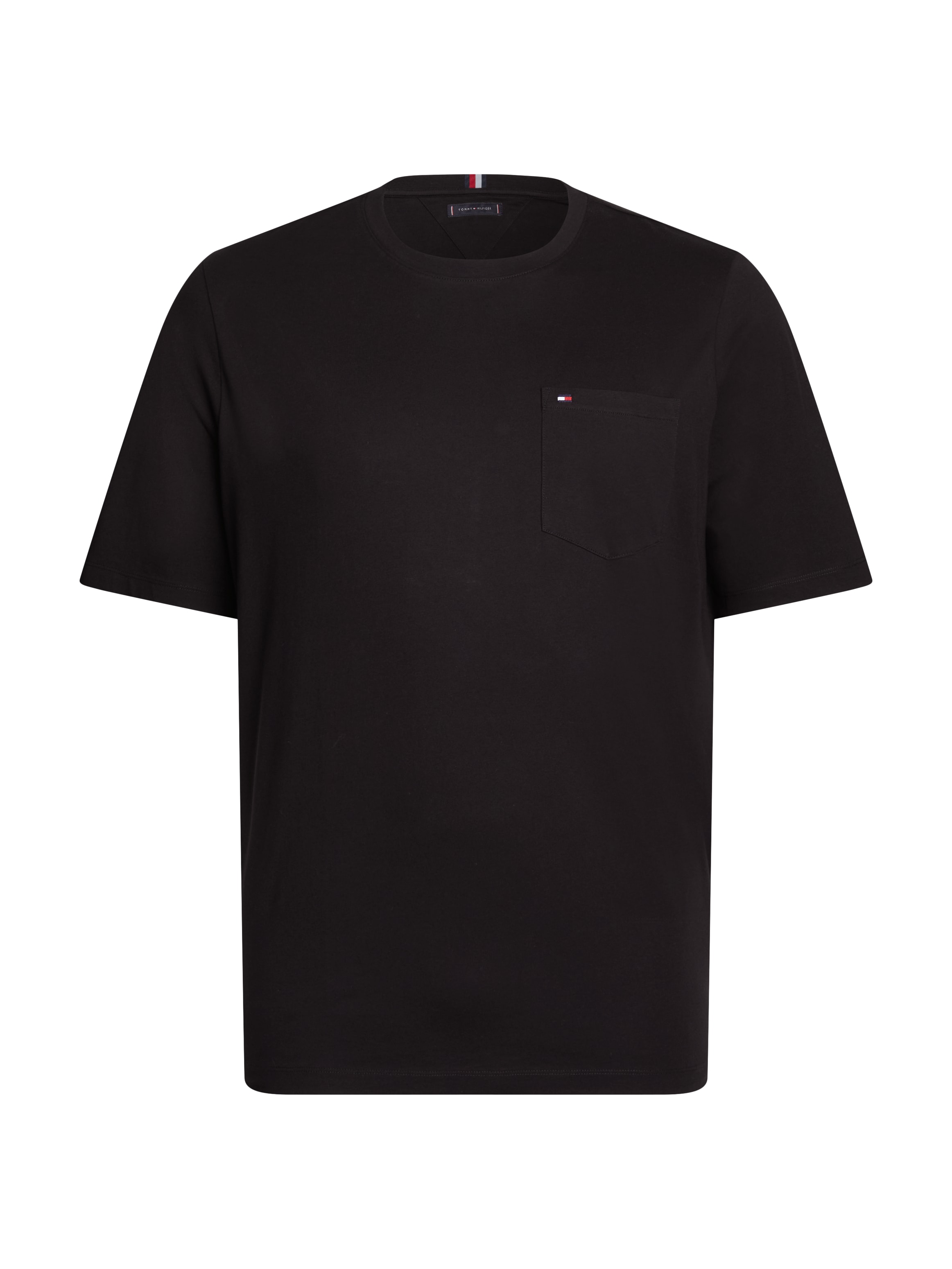T-Shirt »BT-POCKET TEE-B«, Große Größen mit Brusttasche
