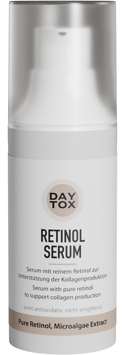 DAYTOX Gesichtsserum »Retinol Serum«, Glättet Falten und Linien für pralle Haut, bekämpft Unreinheiten.