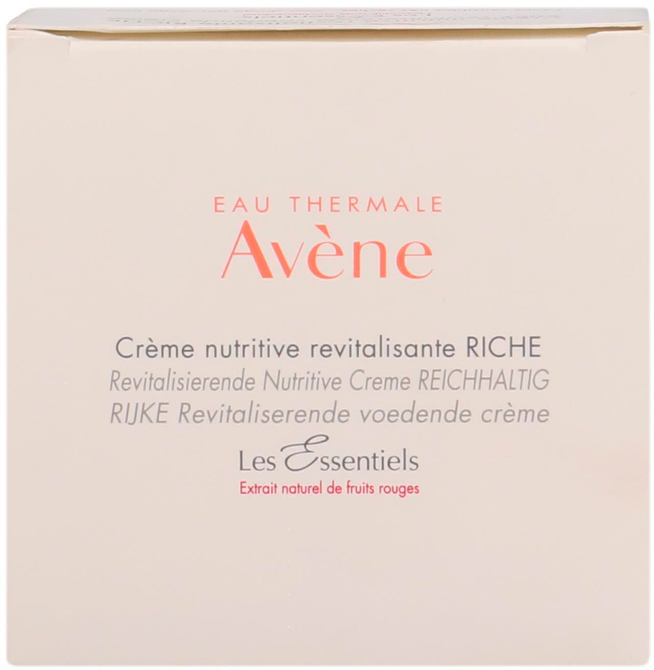 Avene Feuchtigkeitscreme »Revitalisierende Nutritive Creme«, Mit Vitamin E Komplexen, feuchtigkeitsspendend, strahlender Teint.