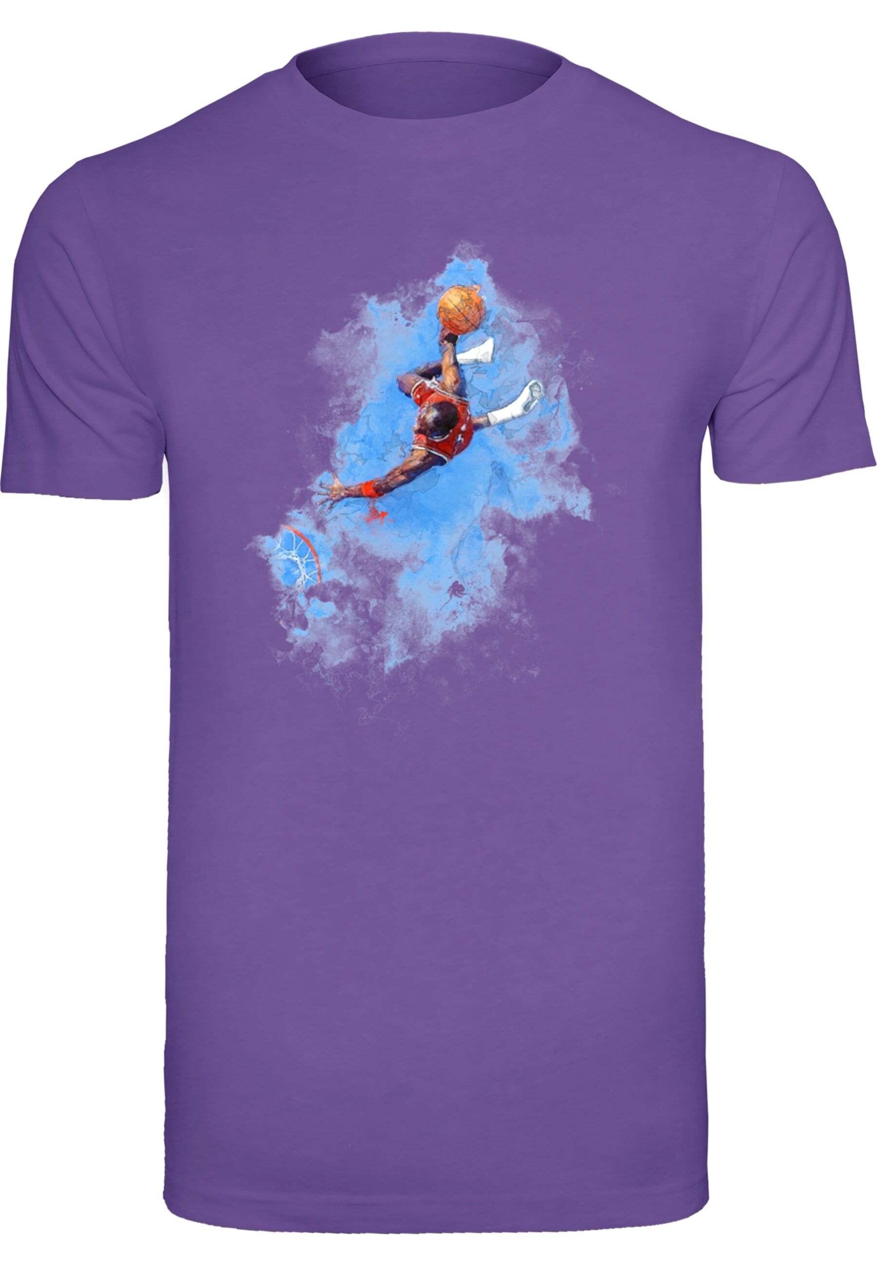 MisterTee T-Shirt "MisterTee Herren Basketball Clouds" 1 tlg. günstig online kaufen