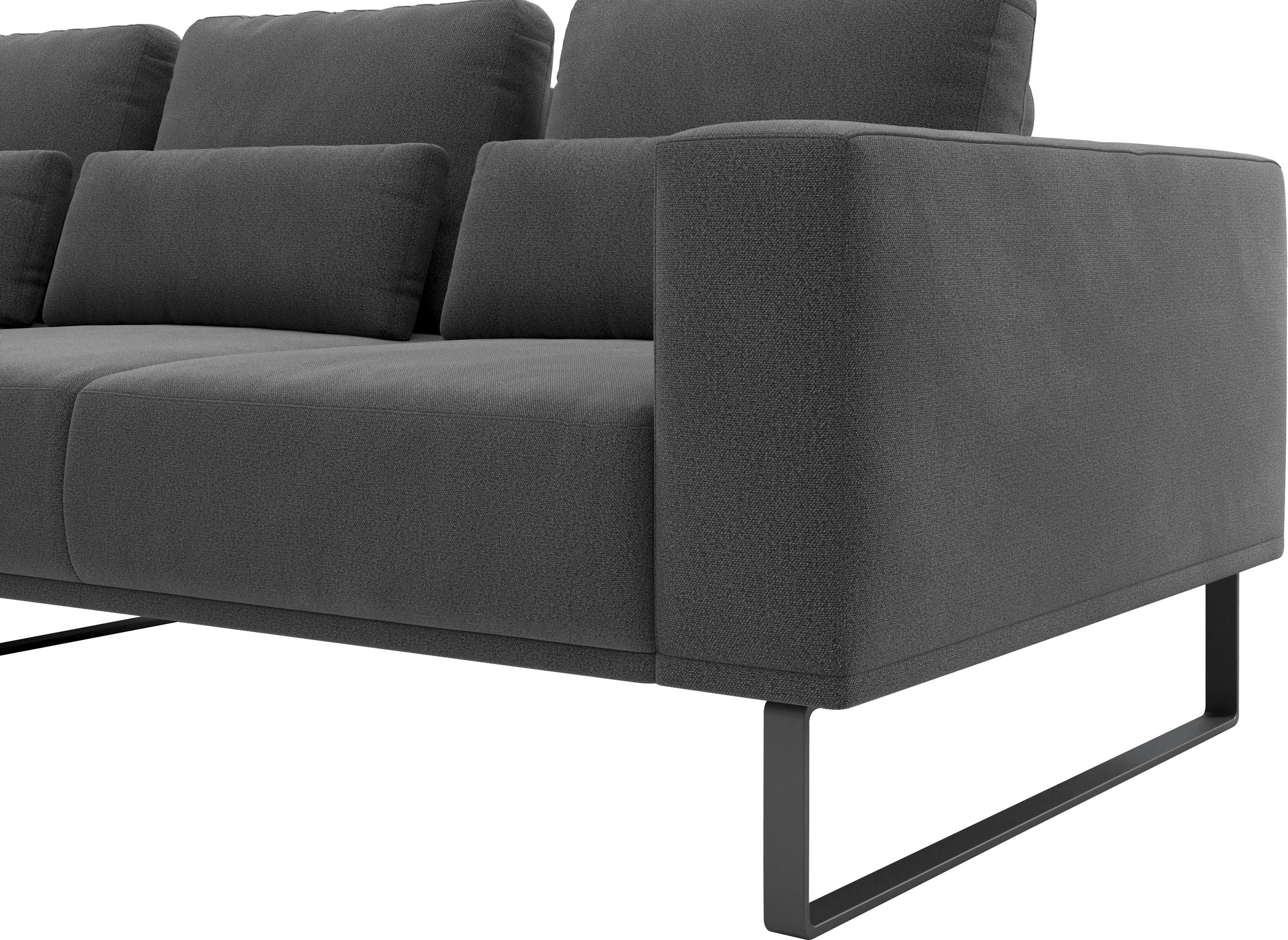 Musterring Ecksofa »JUSTB! PM100, stilvoller Lounge-Komfort von Musterring« Kollektion Bettina Zimmermann, optionaler Sitzvorzug & Fuß-Auswahl