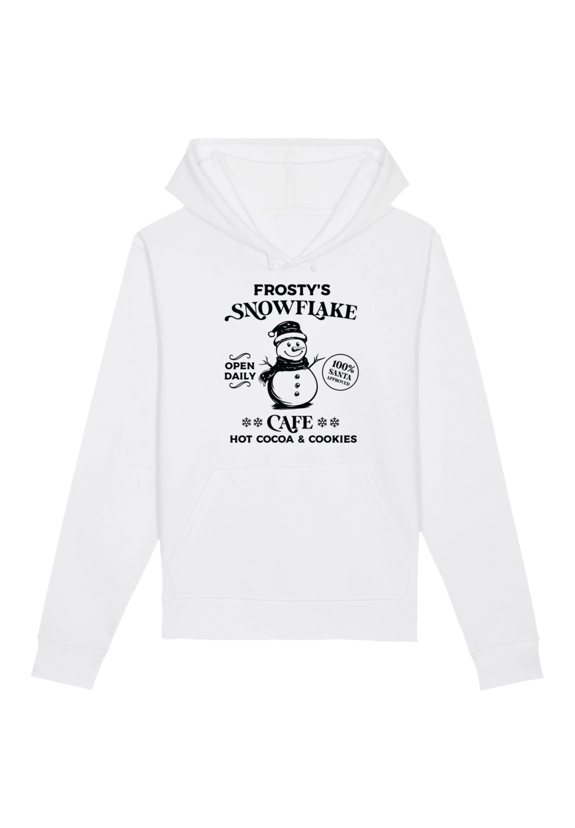 F4NT4STIC Kapuzenpullover "Frostys Snowflake Cafe Retro Weihnachten", Premi günstig online kaufen