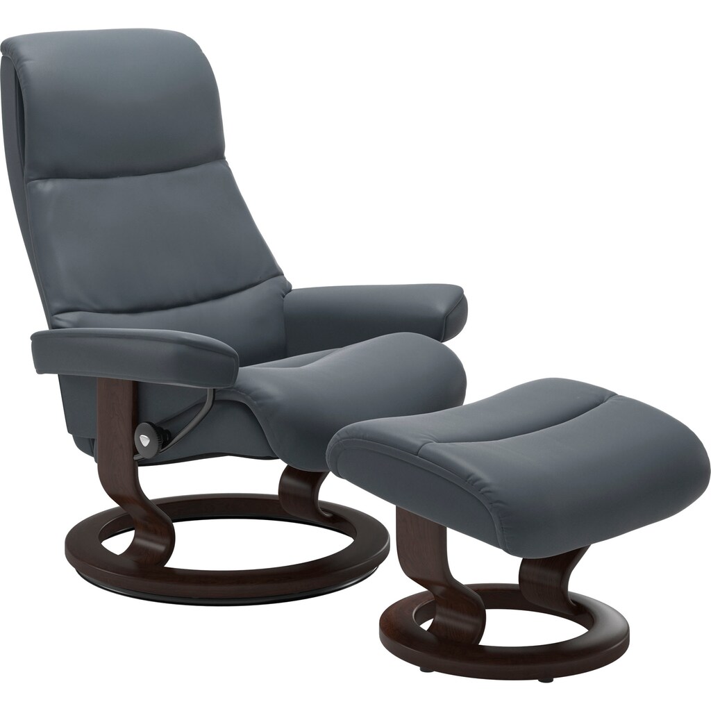 Stressless® Relaxsessel »View«, (Set, Relaxsessel mit Hocker)