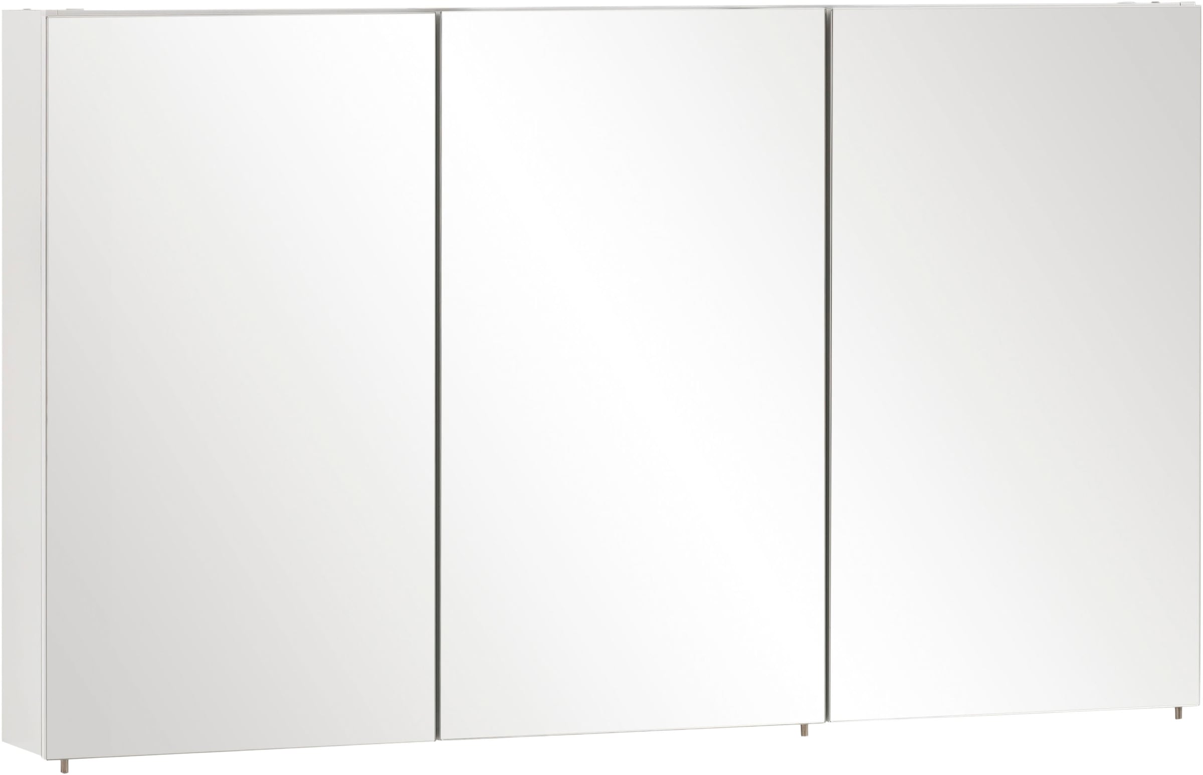 Schildmeyer "Basic, Spiegelschrank, Made in Germany, B: 120 cm" Solide Verarbeitung - Dieses Produkt ist in Deutschland gefertigt