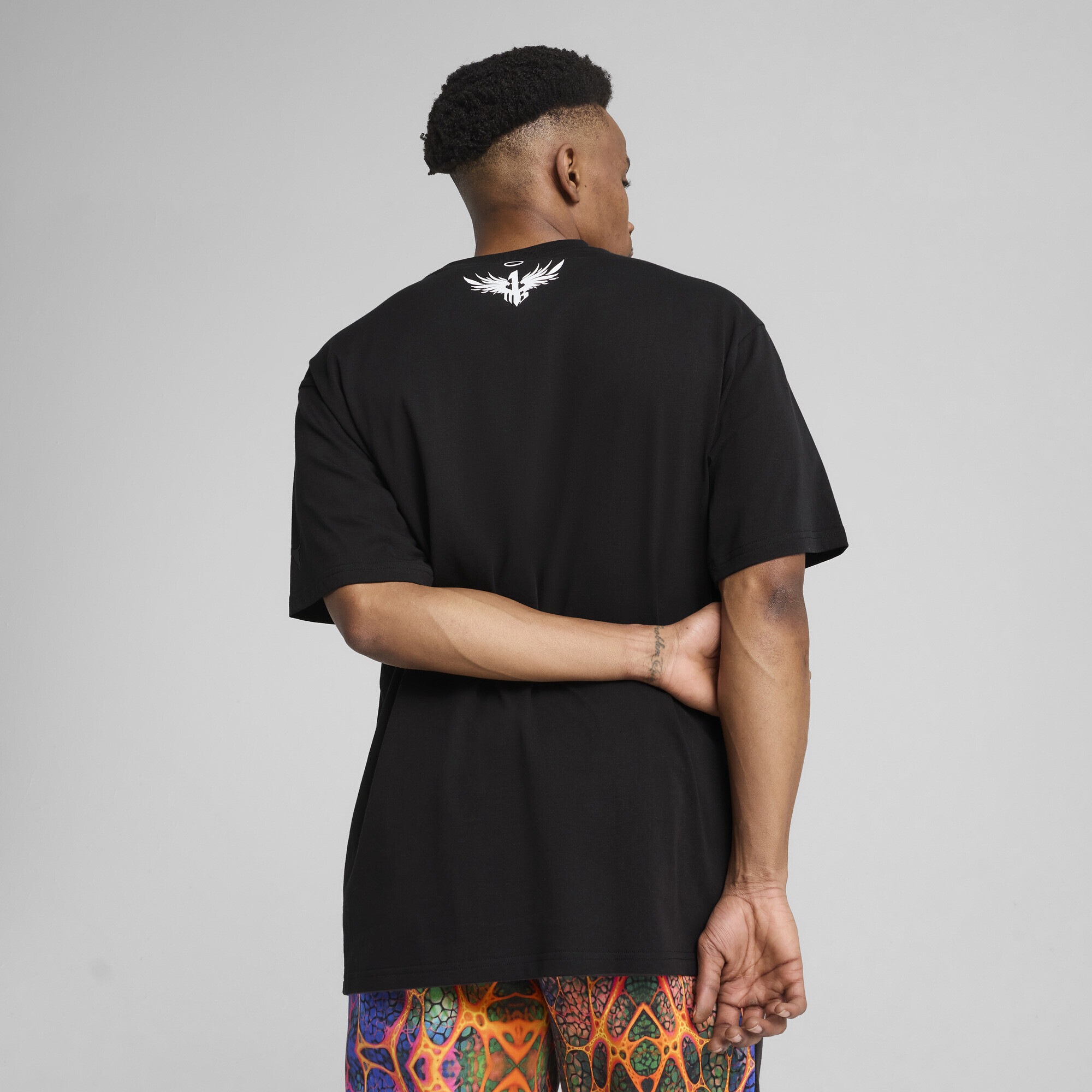 PUMA Trainingsshirt »Melo Alien Skins Basketballshirt Herren«