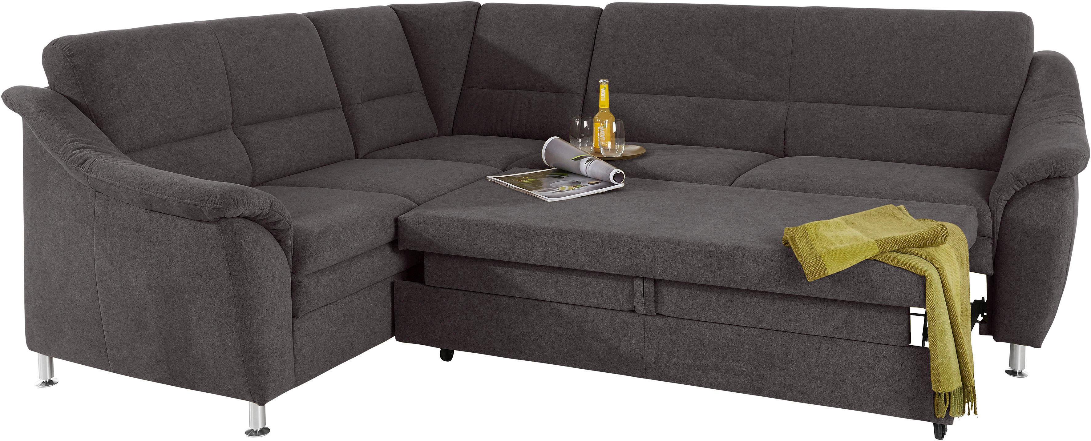 Thumbnail - PLACES OF STYLE Ecksofa "Cardoso L-Form" Federkern, wahlweise mit Bett, Schubkasten, teilweise Relaxfunktion