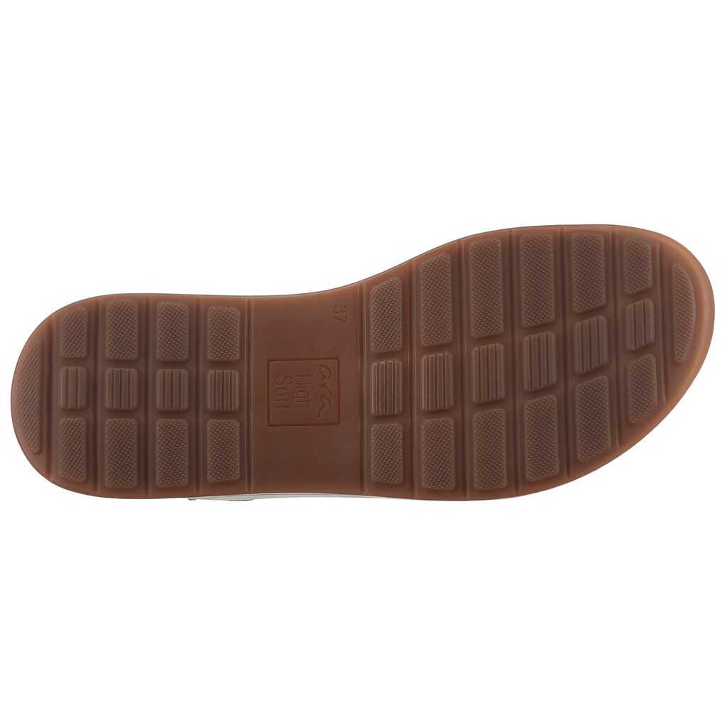 Ara Sandalette »OSAKA-S«, Sommerschuh, Sandale, Keilabsatz, mit waschbarem Fußbett, H-Weite