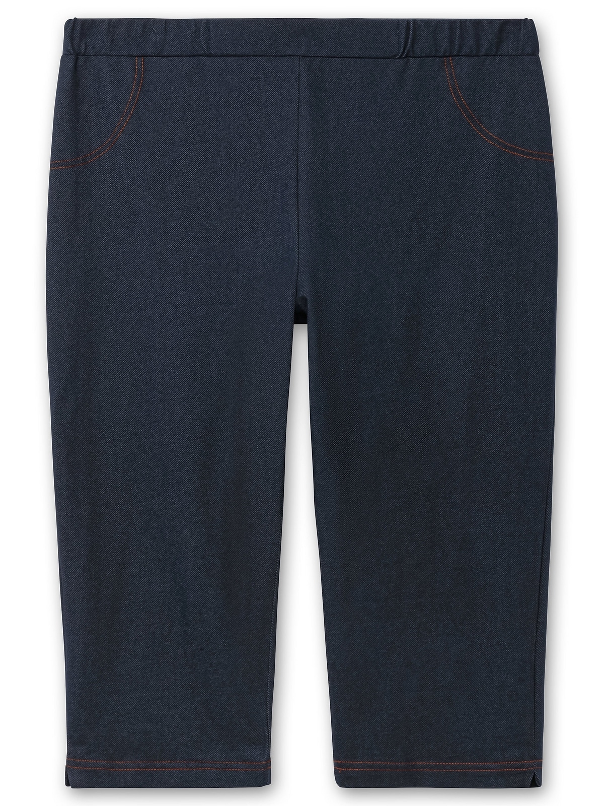 Sheego Caprihose »Große Größen«, extra schmal in Denim-Optik