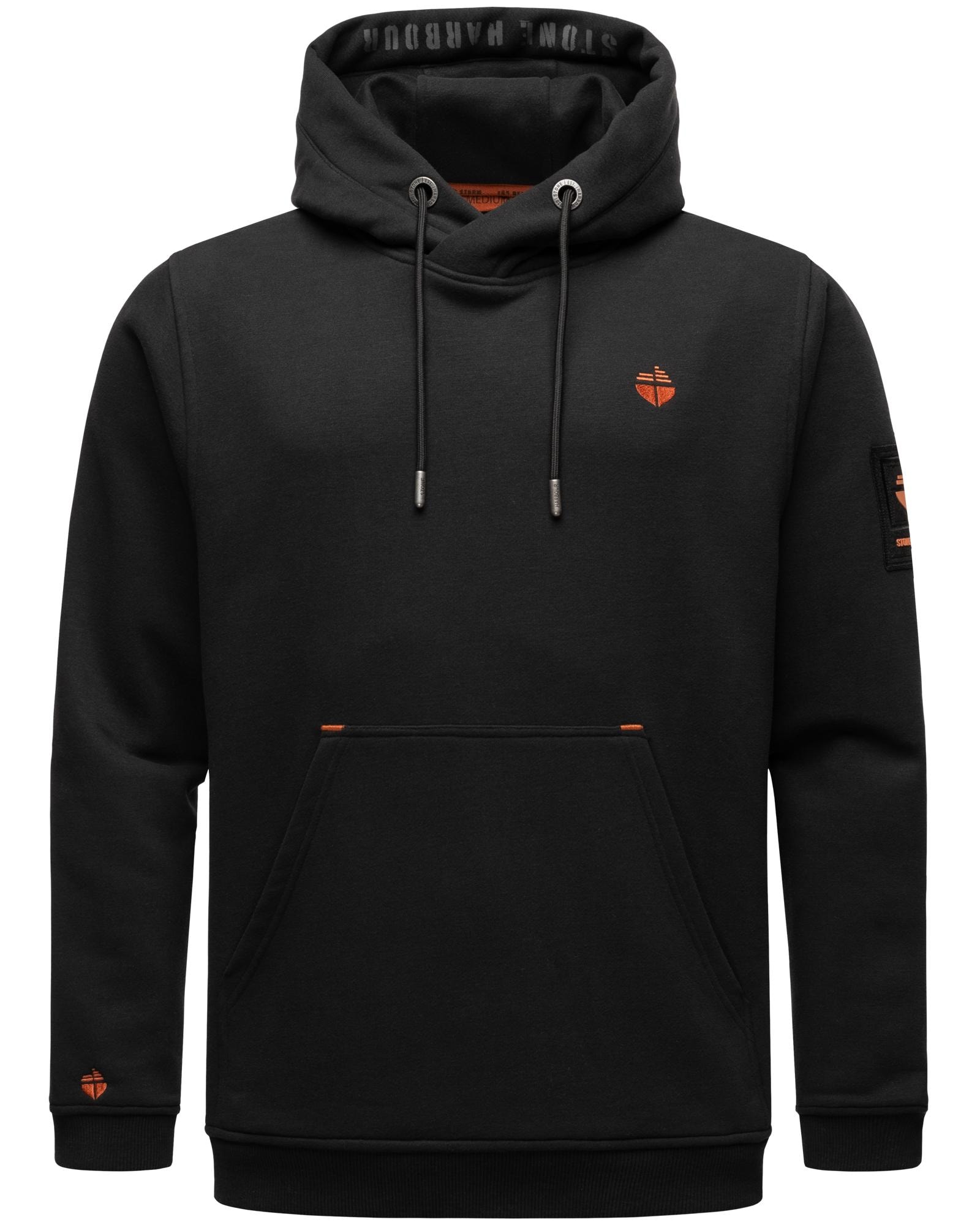 Stone Harbour Sweater »Bodo Shain«, stylischer Herren Hoodie im Oversize-Look